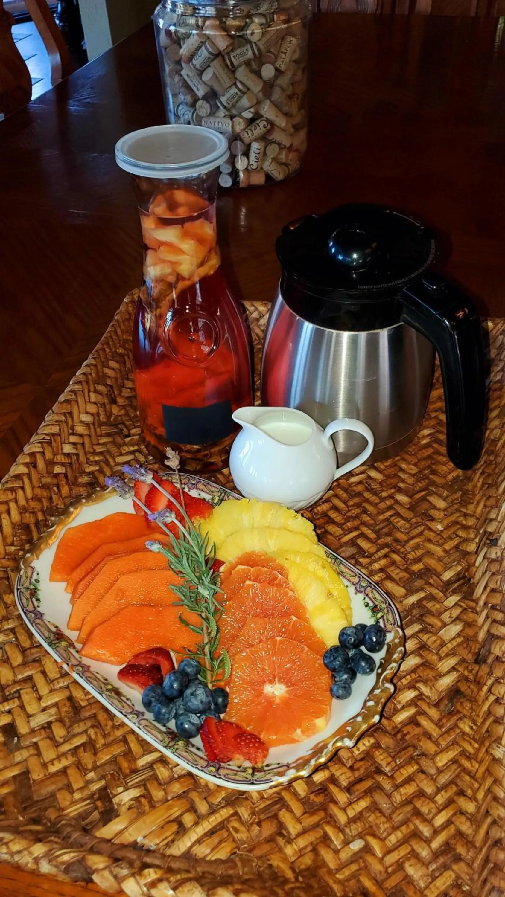 Breakfast in Viña Calabria