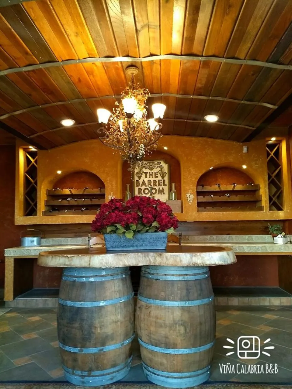 Living room in Viña Calabria