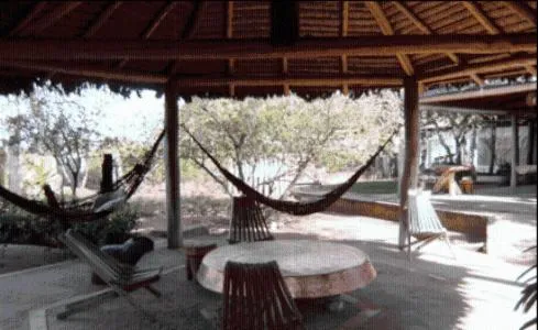 Patio in Pousada Aguape