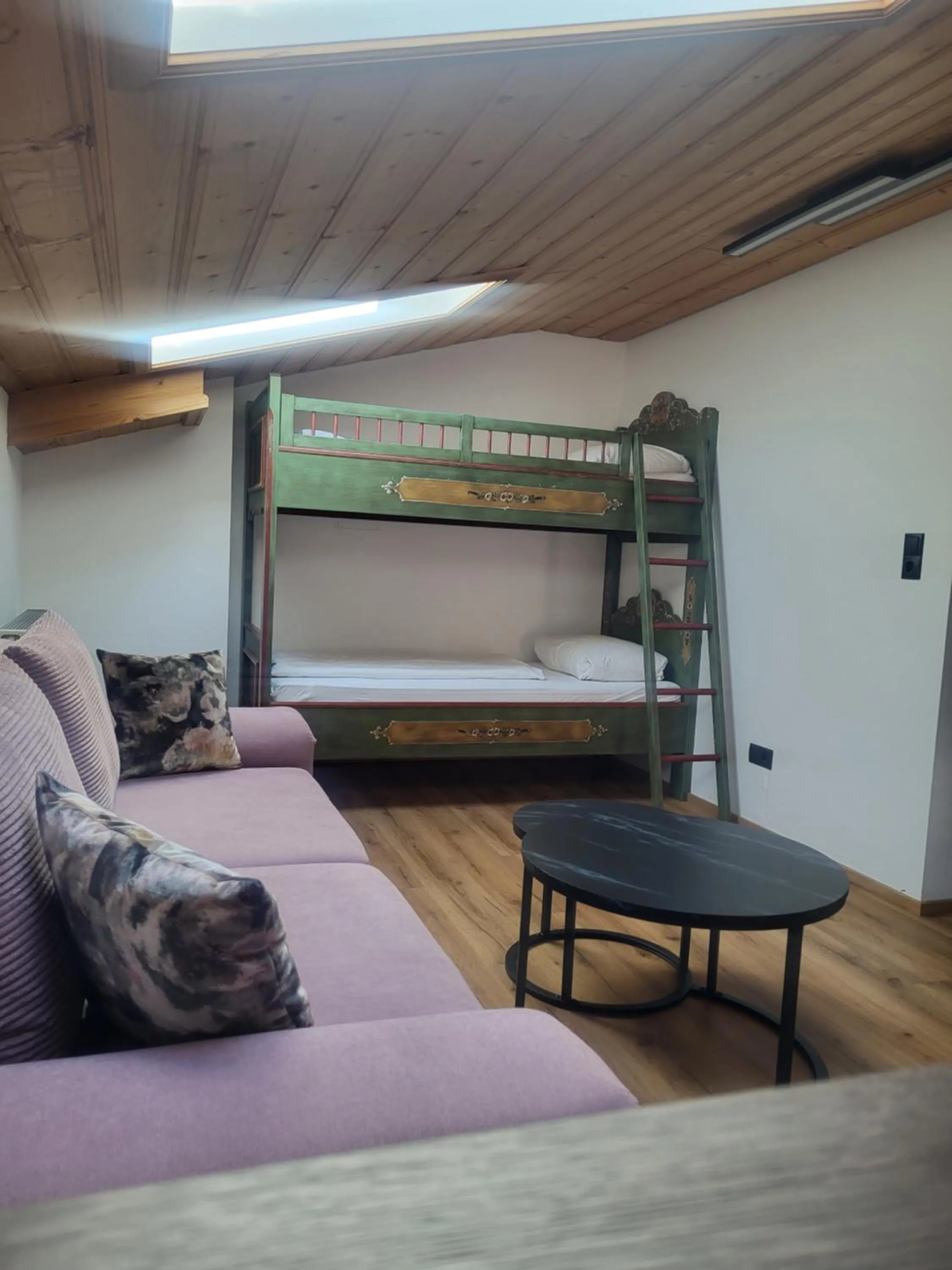 Bed in Hotel Edelweiss