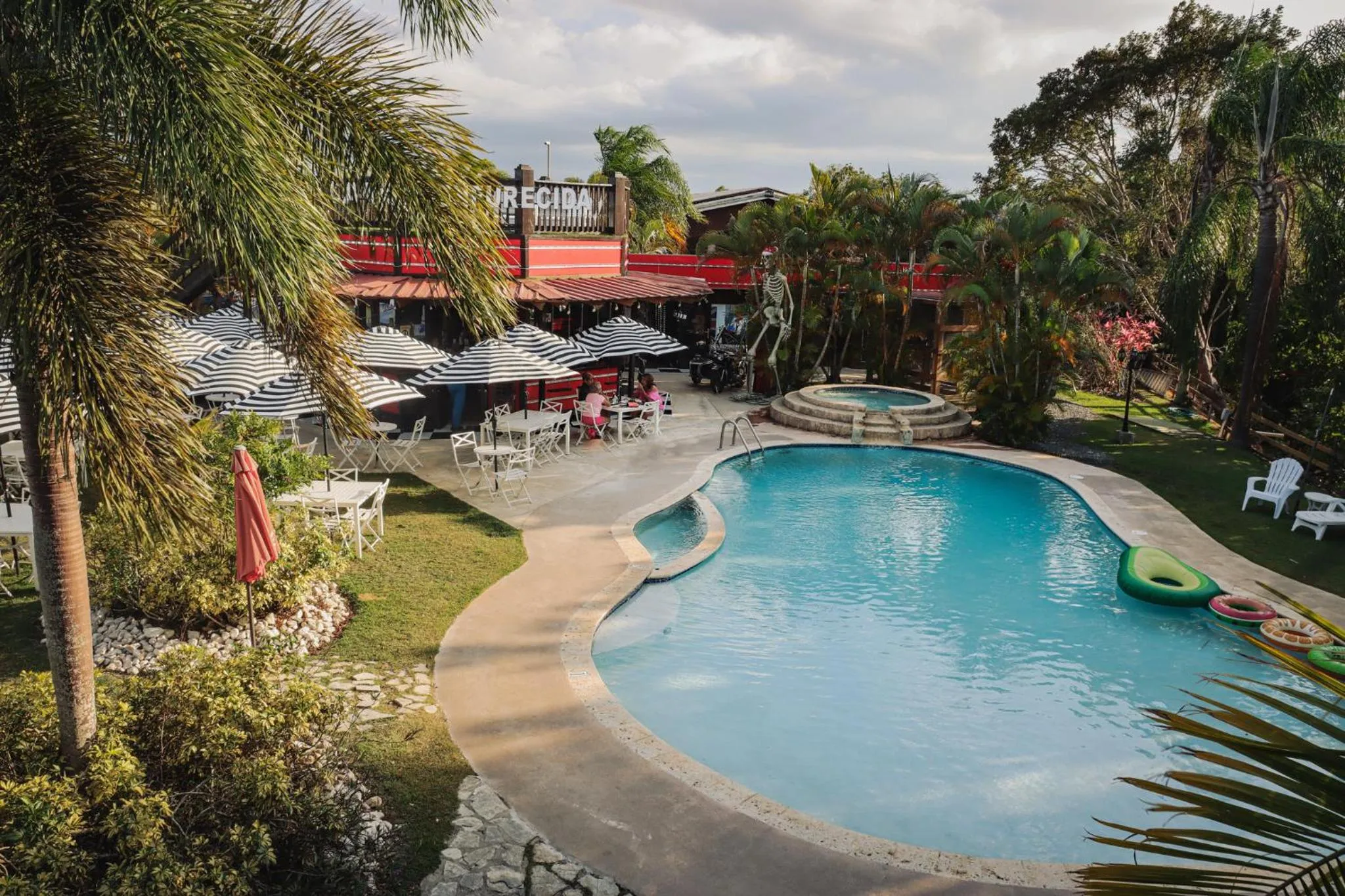 Swimming pool in Hacienda el Jibarito