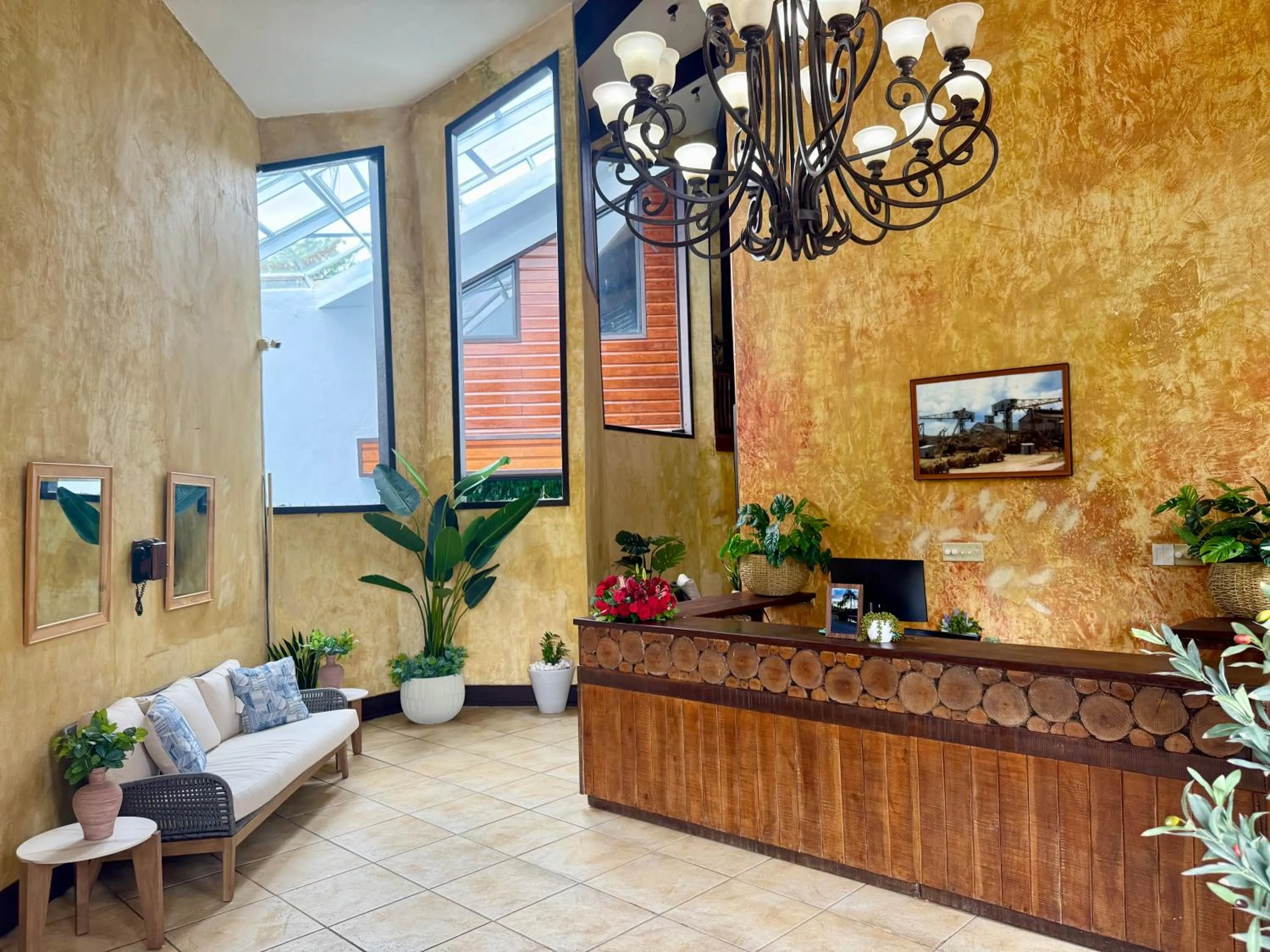 Lobby or reception in Hacienda el Jibarito