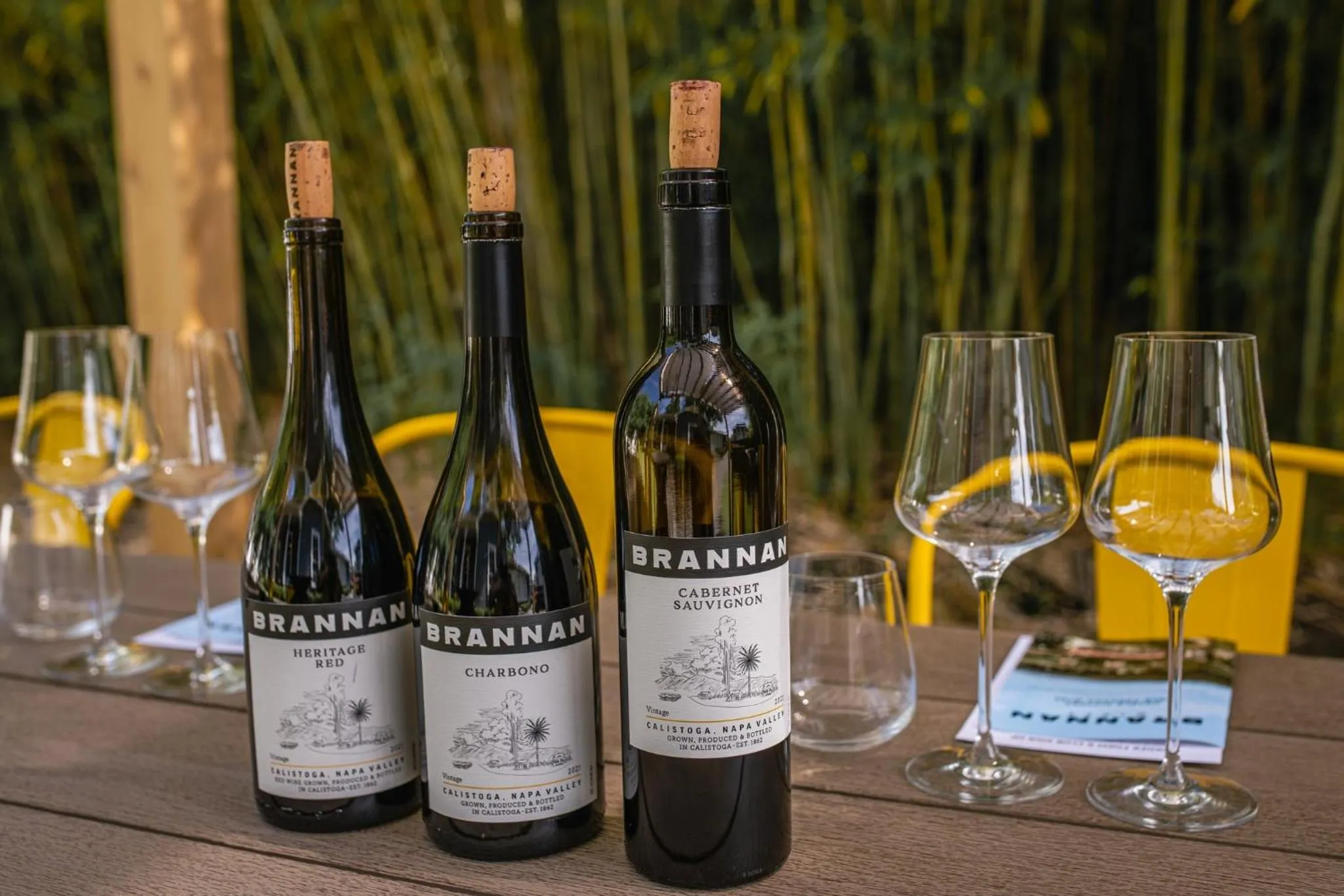 Patio in Brannan Cottage Inn