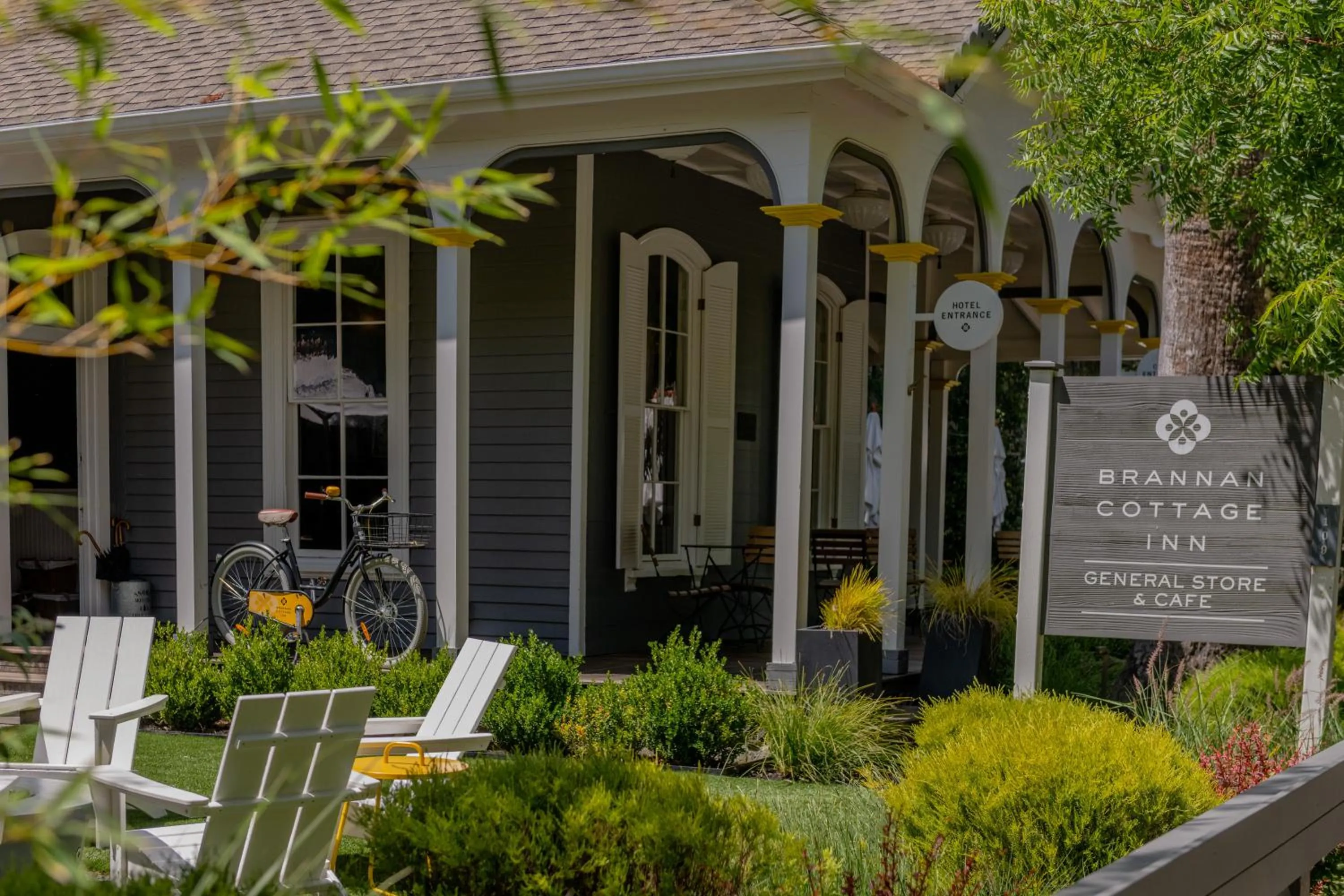 Property building in Brannan Cottage Inn