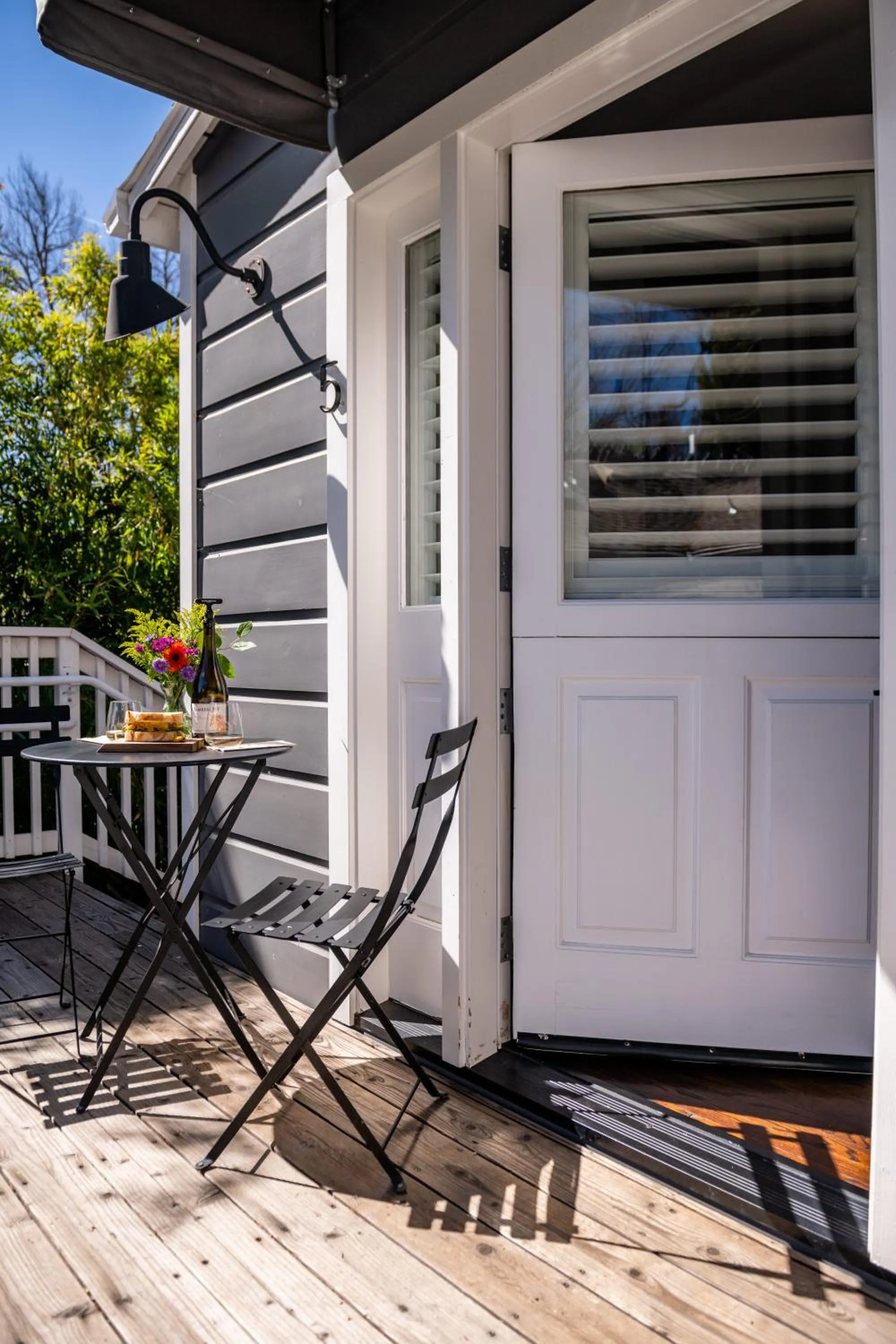 Garden in Brannan Cottage Inn