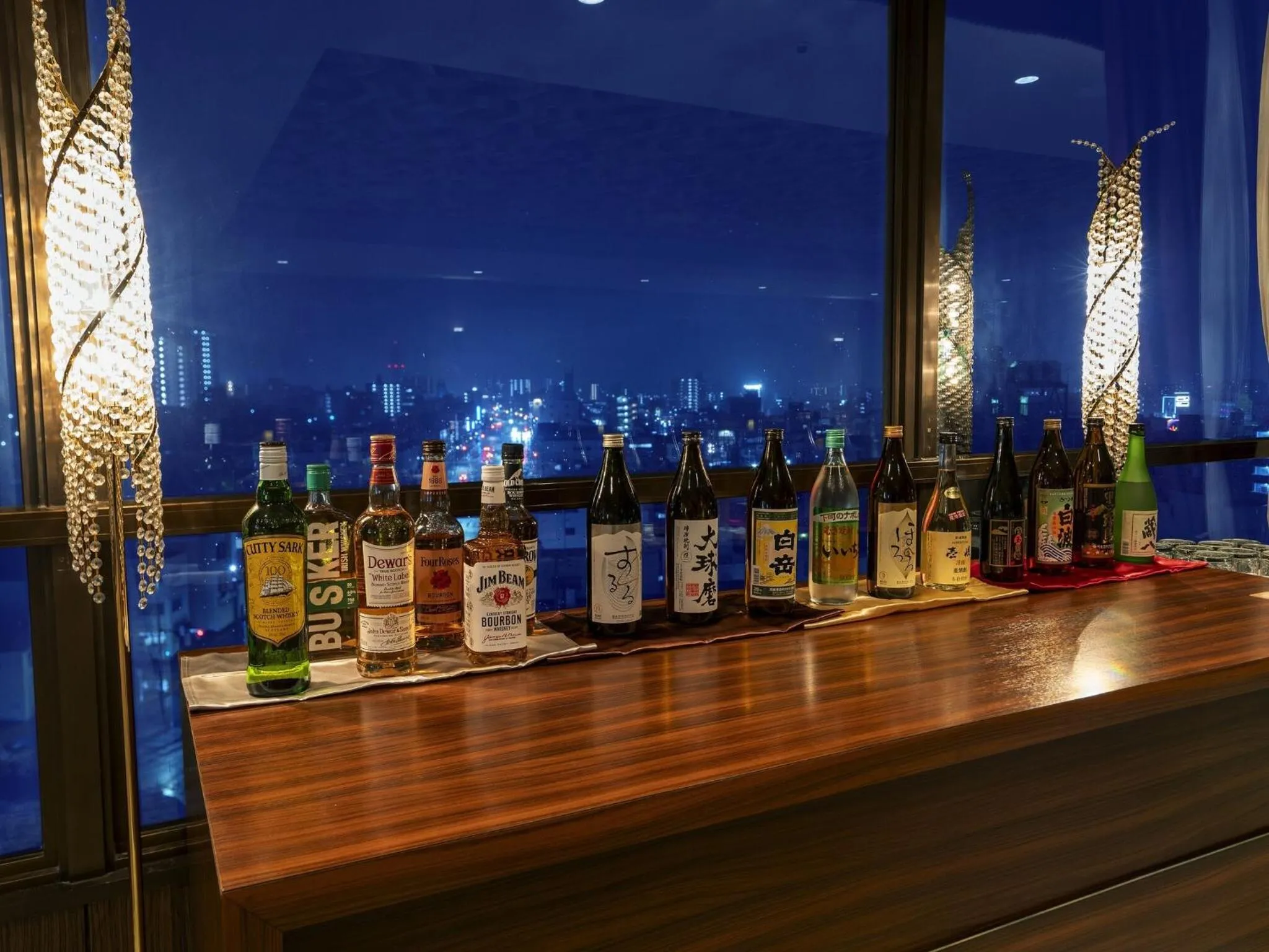 Lounge or bar in Hotel New Gaea Omuta Garden