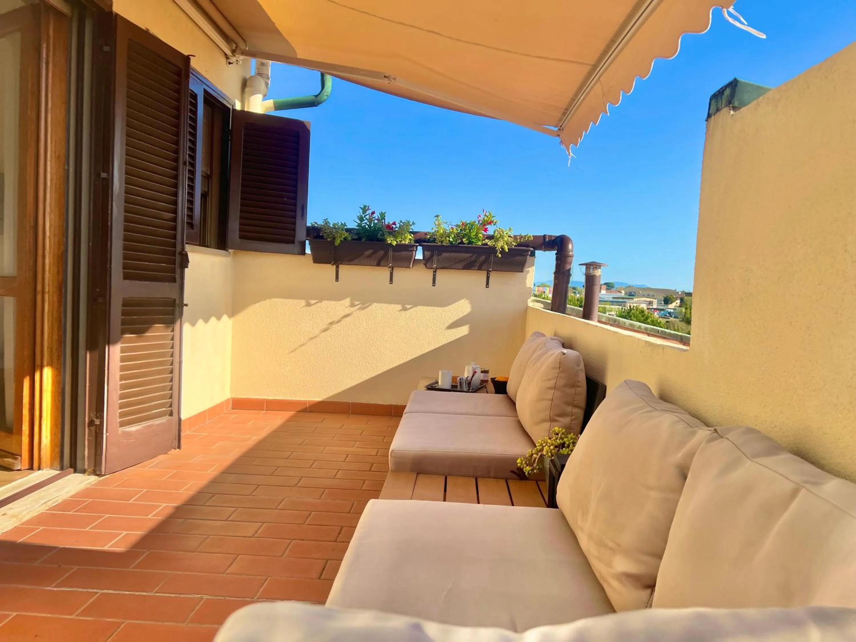 Balcony/Terrace in Villa Lavinia B&B