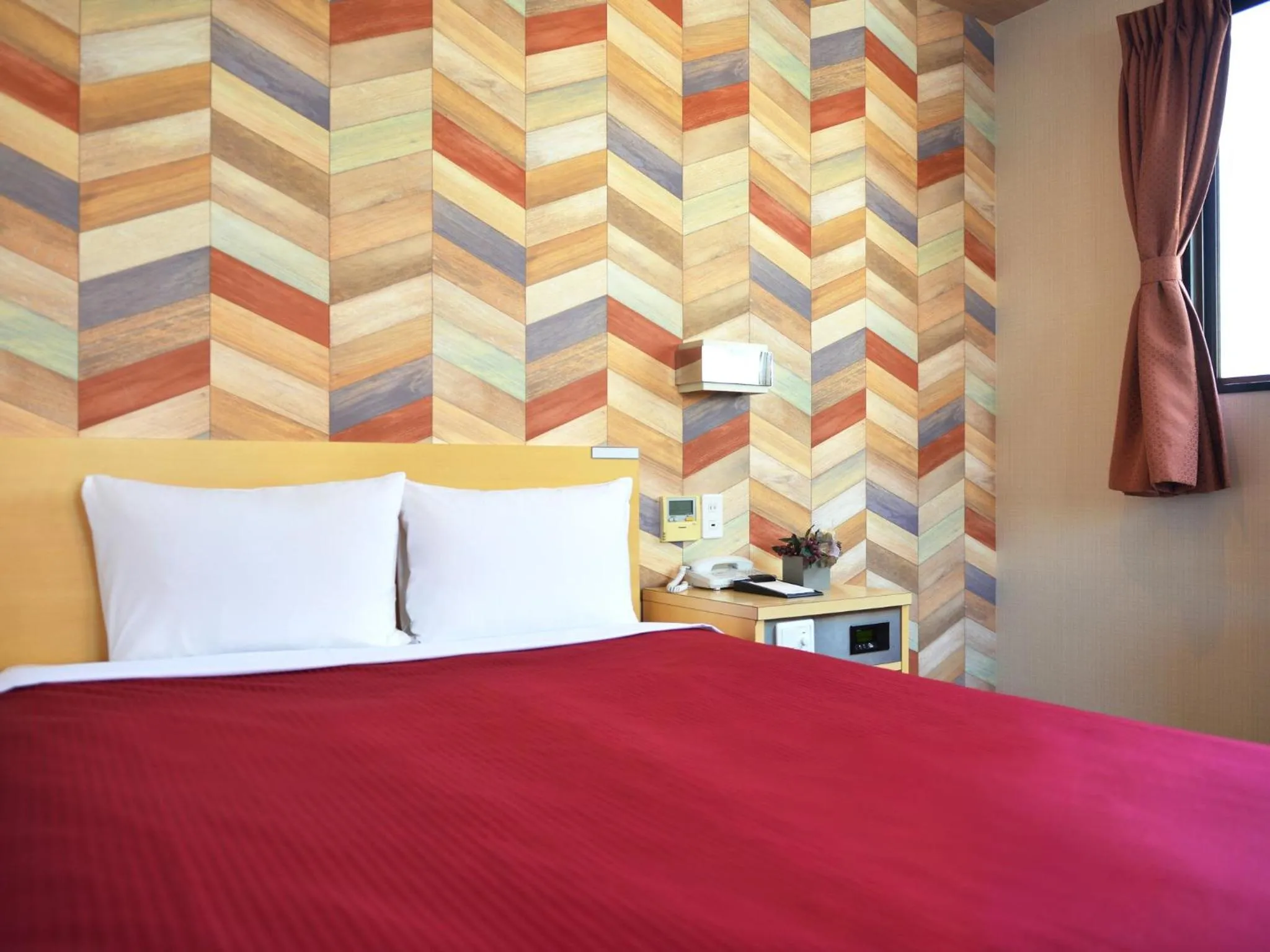 Photo of the whole room, Bed in Hotel New Gaea Yakuin