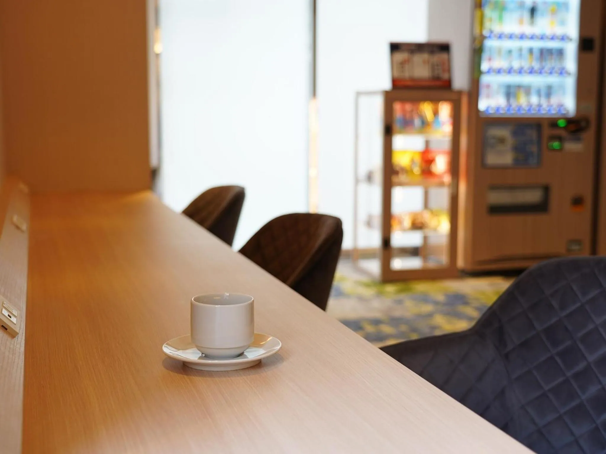 Communal lounge/ TV room in Hotel New Gaea Yakuin