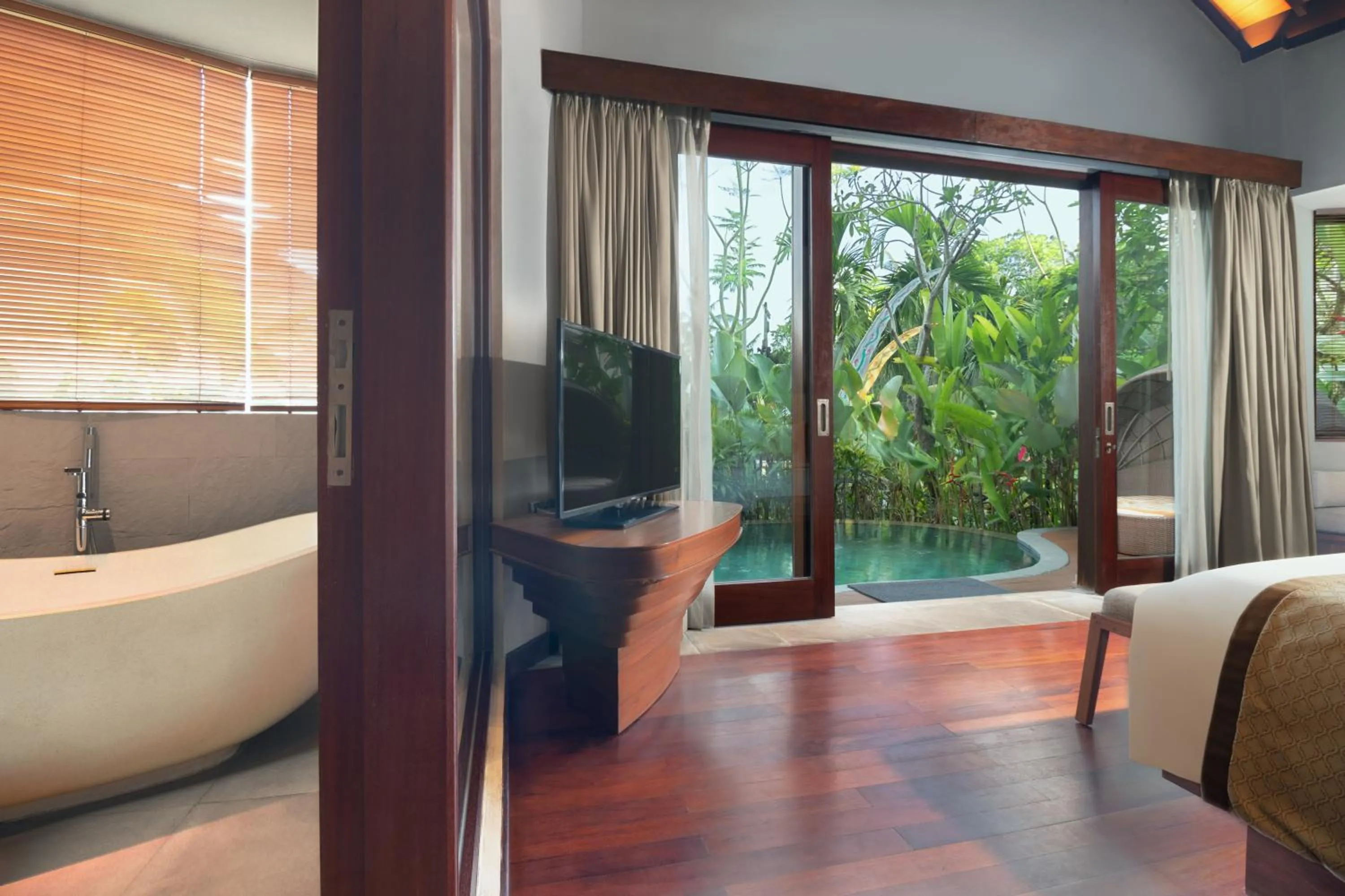 Bedroom in tanadewa Resort Ubud Bali by Cross Collection