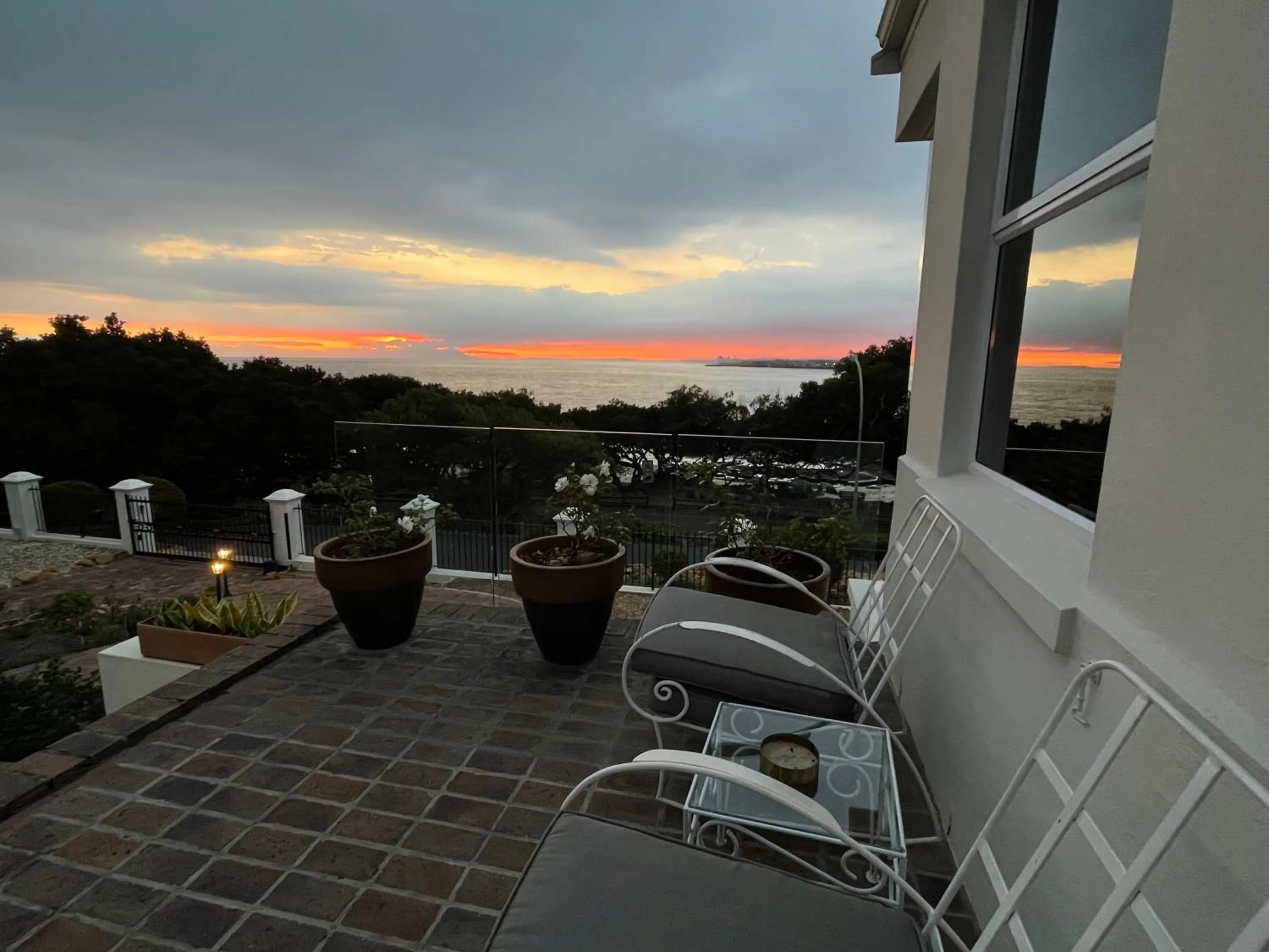 Patio in Manor on the Bay