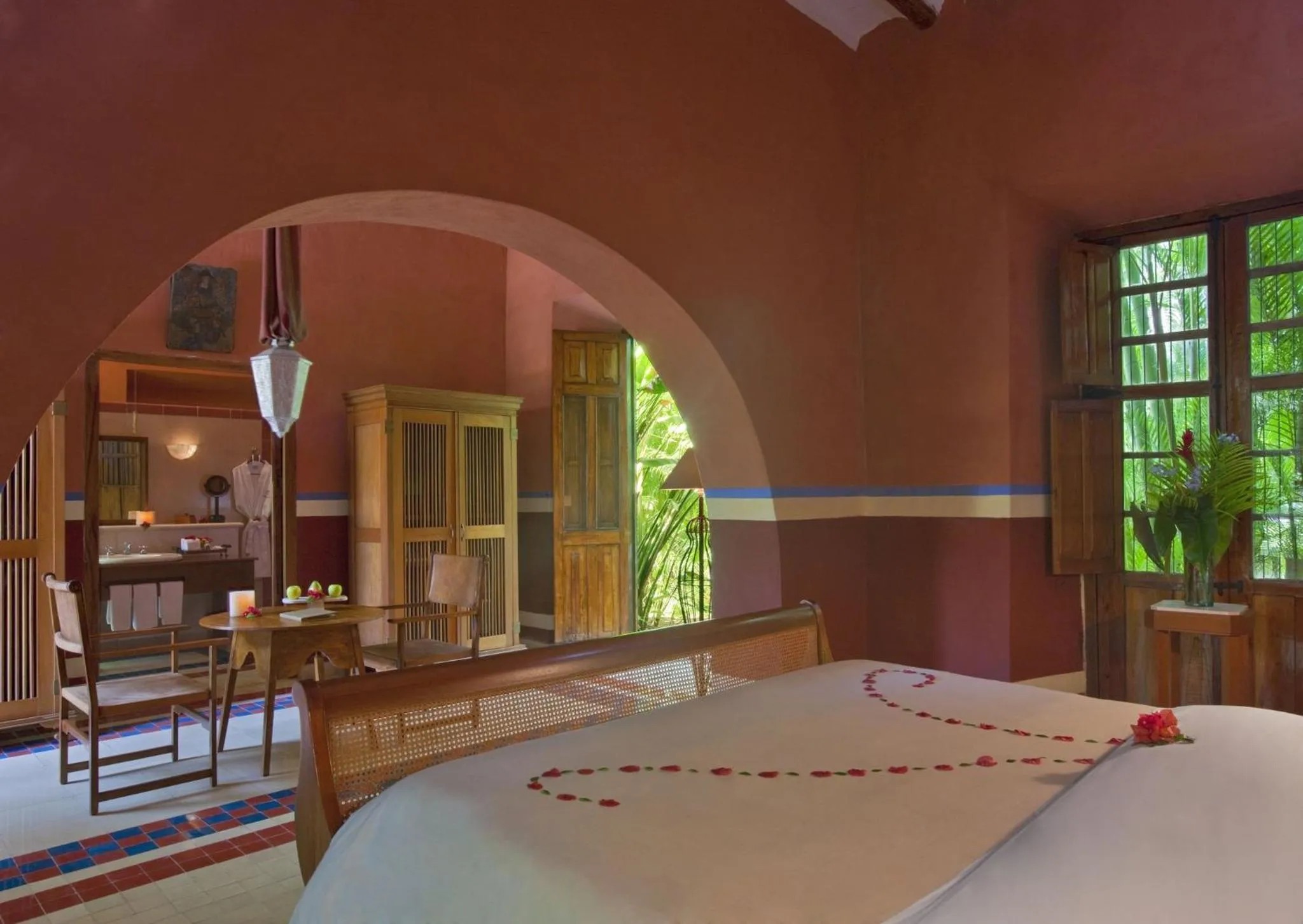 Photo of the whole room, Bed in Hacienda San Jose Cholul