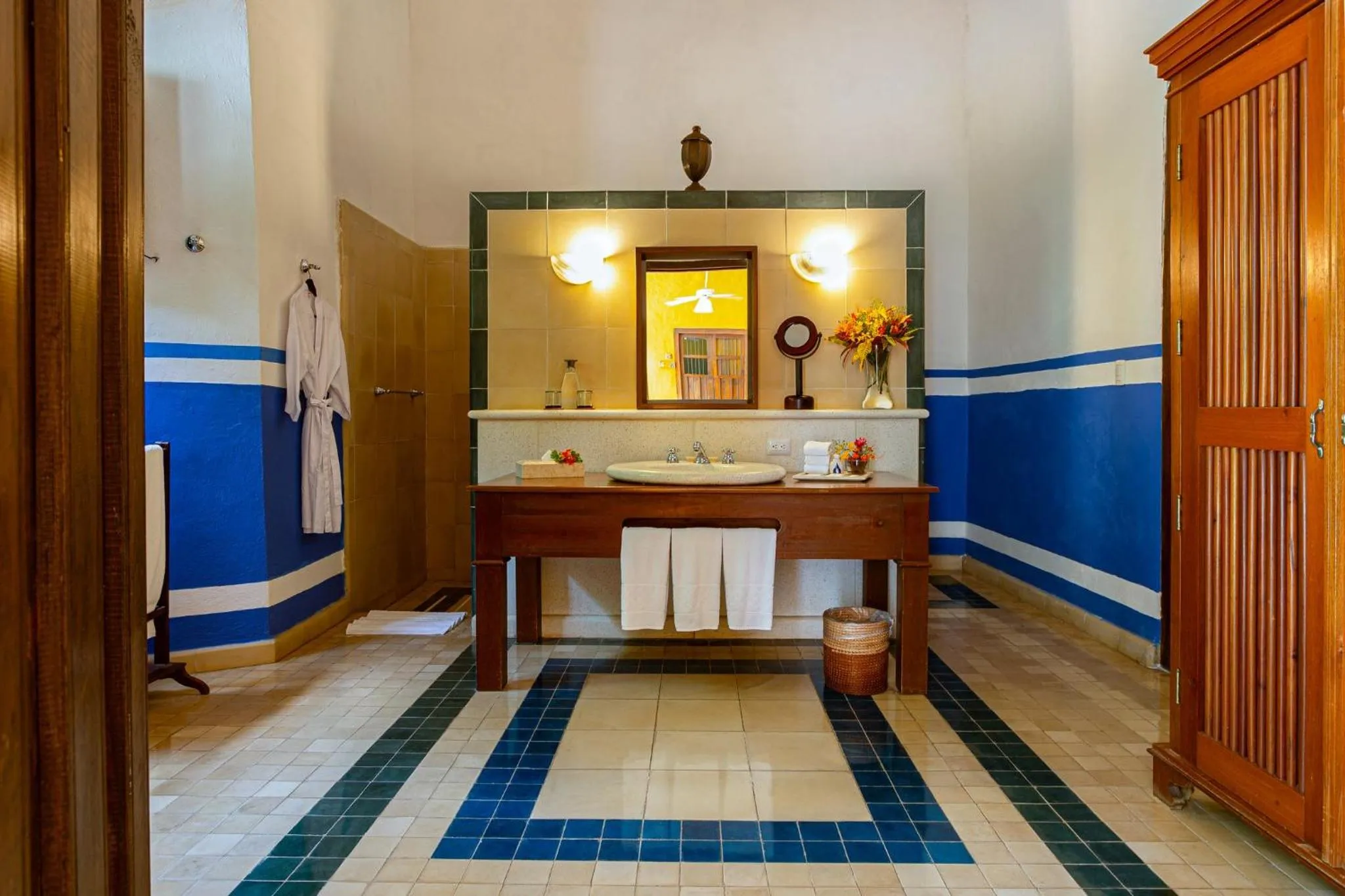 Bathroom in Hacienda San Jose Cholul