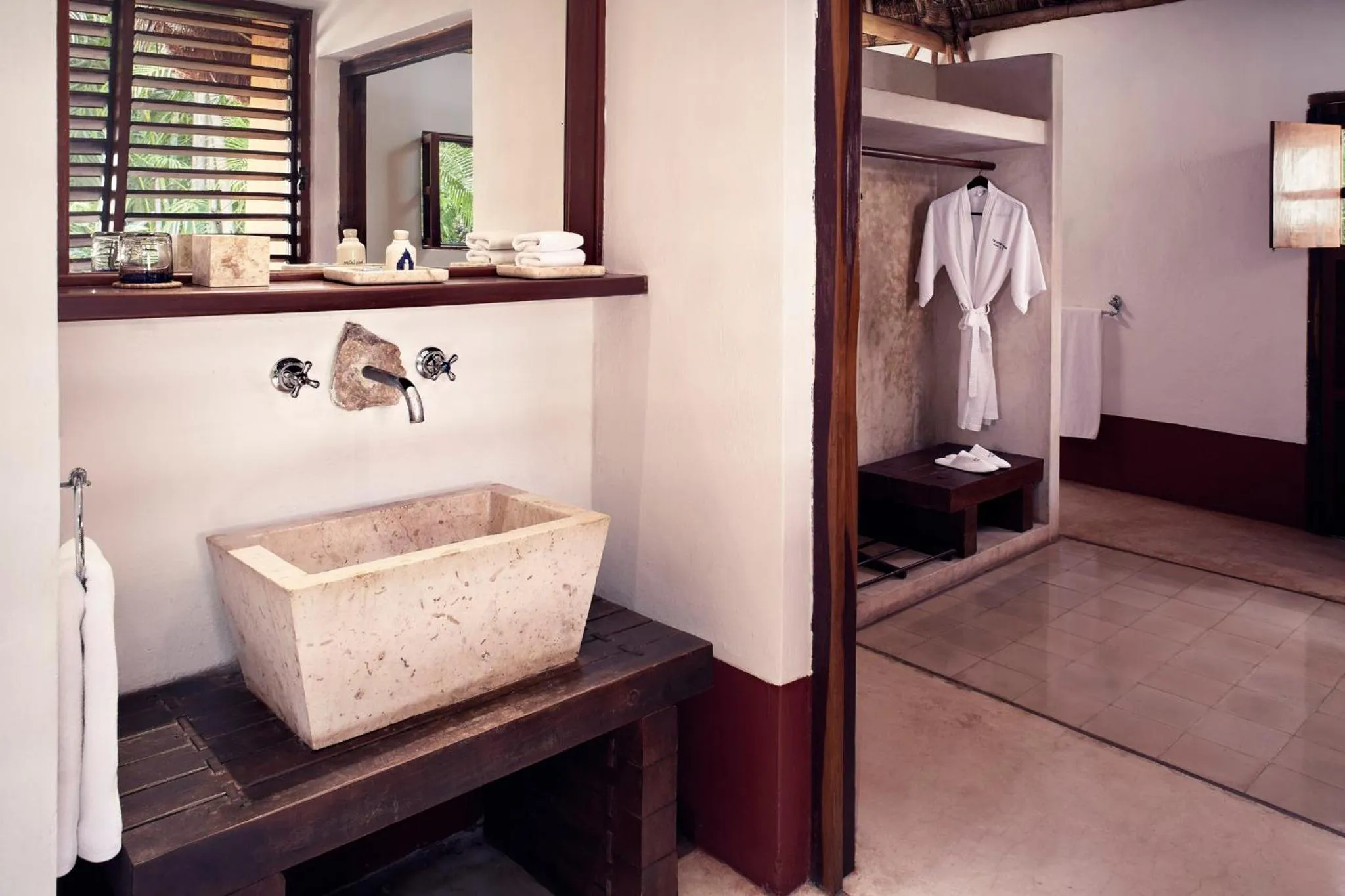 Bathroom in Hacienda San Jose Cholul