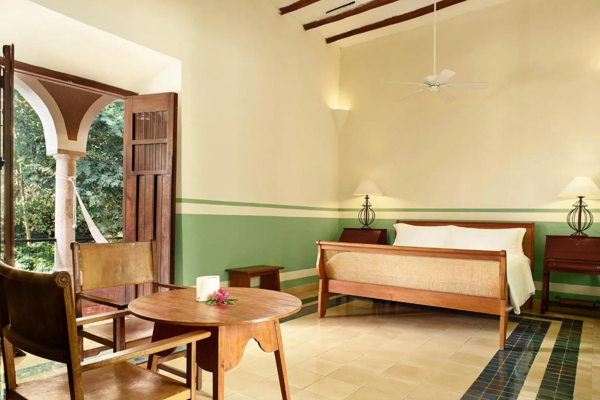 Photo of the whole room, Bed in Hacienda San Jose Cholul