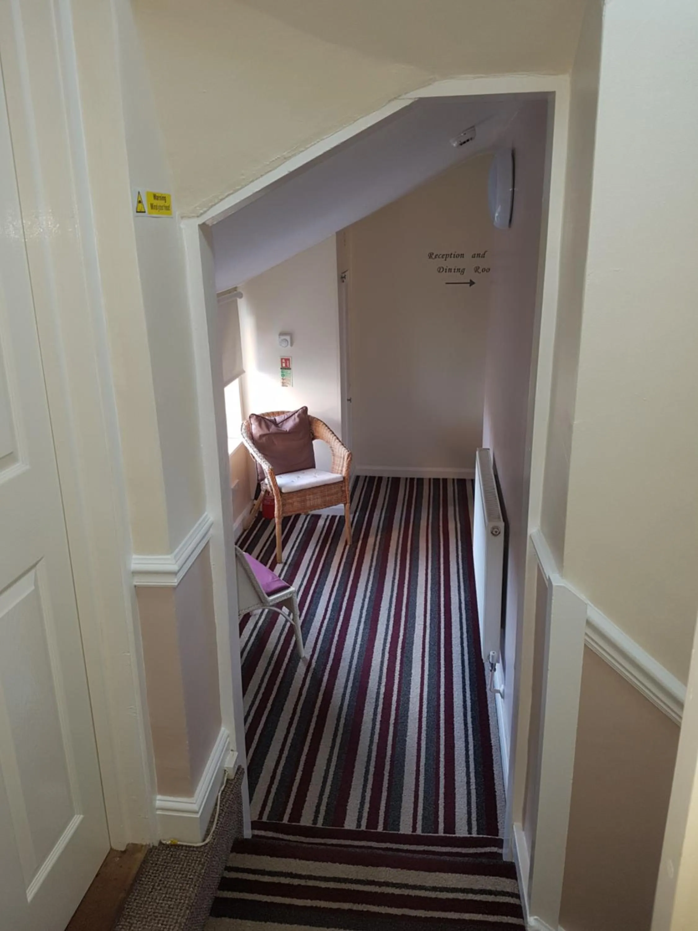 Bed in Riverside Guest House