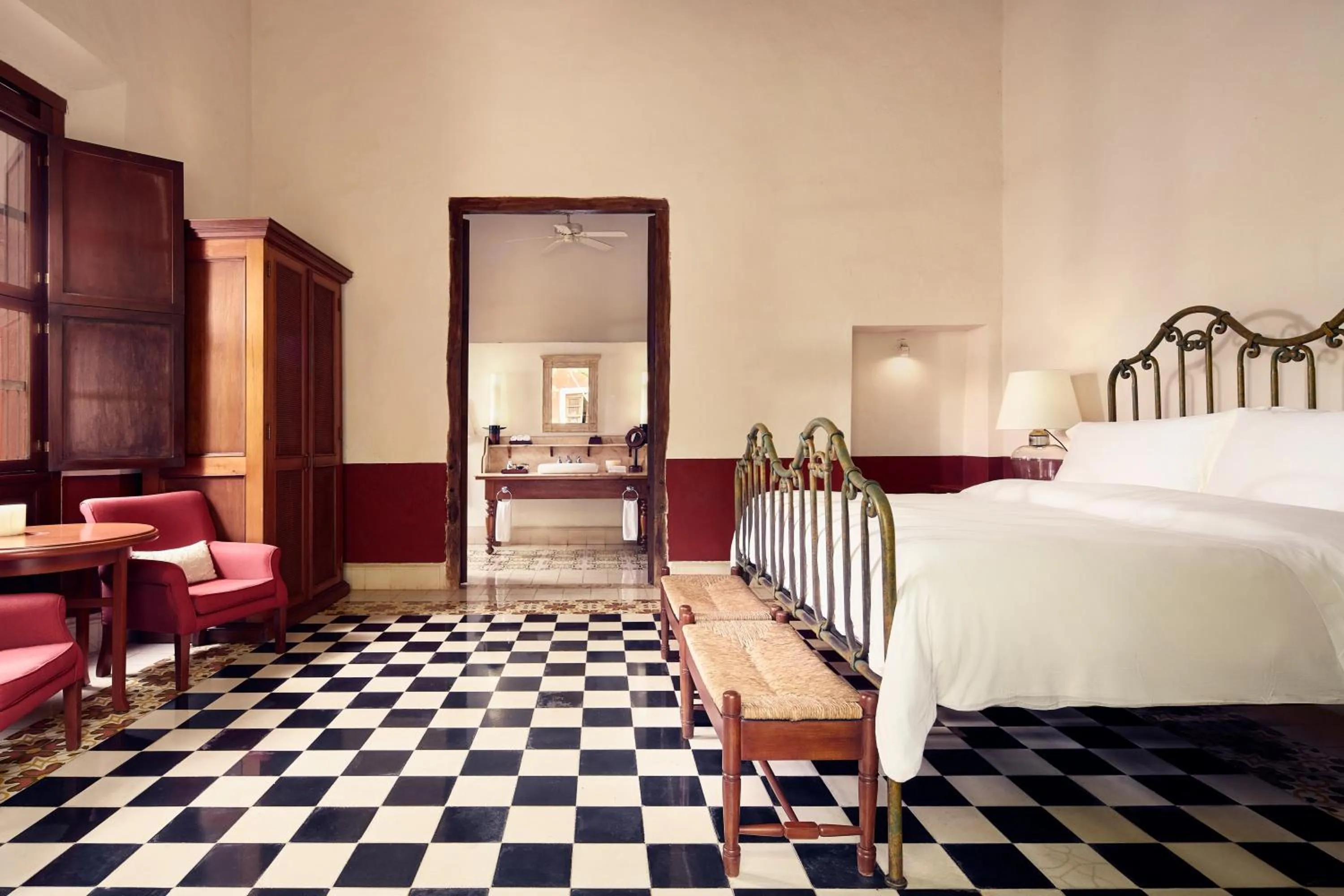 Bathroom in Hacienda Temozon Sur