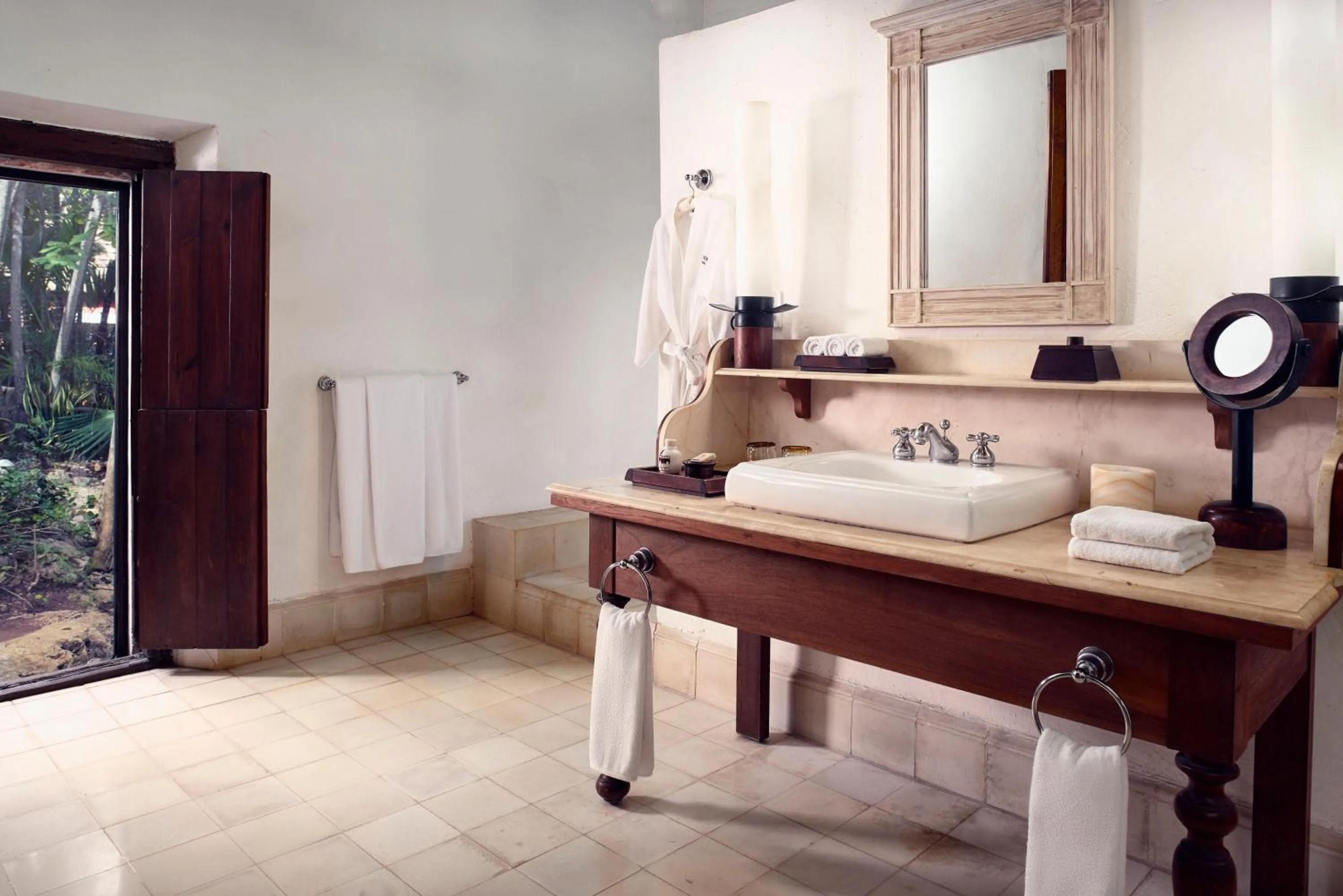 Bathroom in Hacienda Temozon Sur