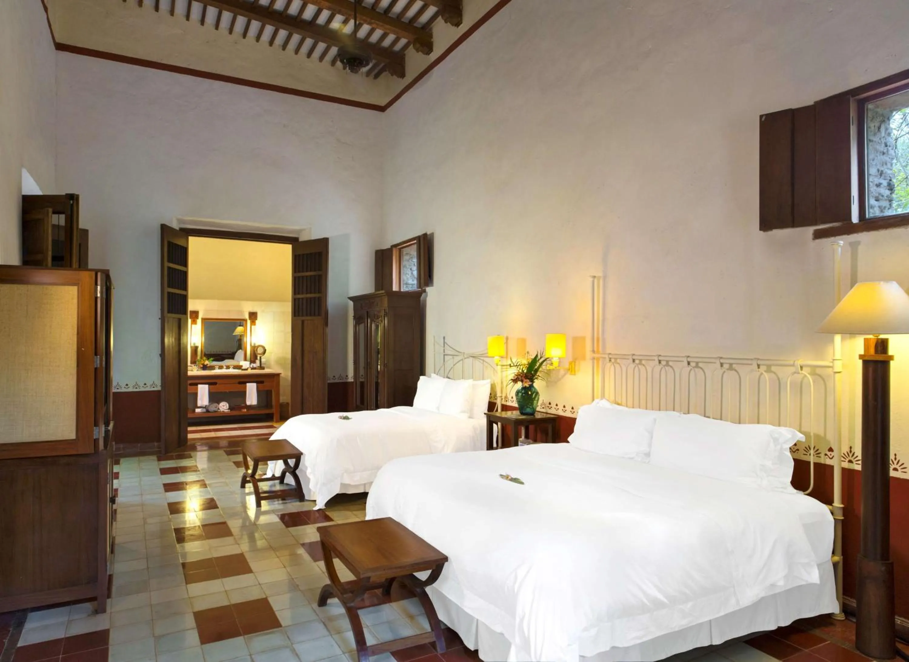 On site, Bed in Hacienda Santa Rosa de Lima
