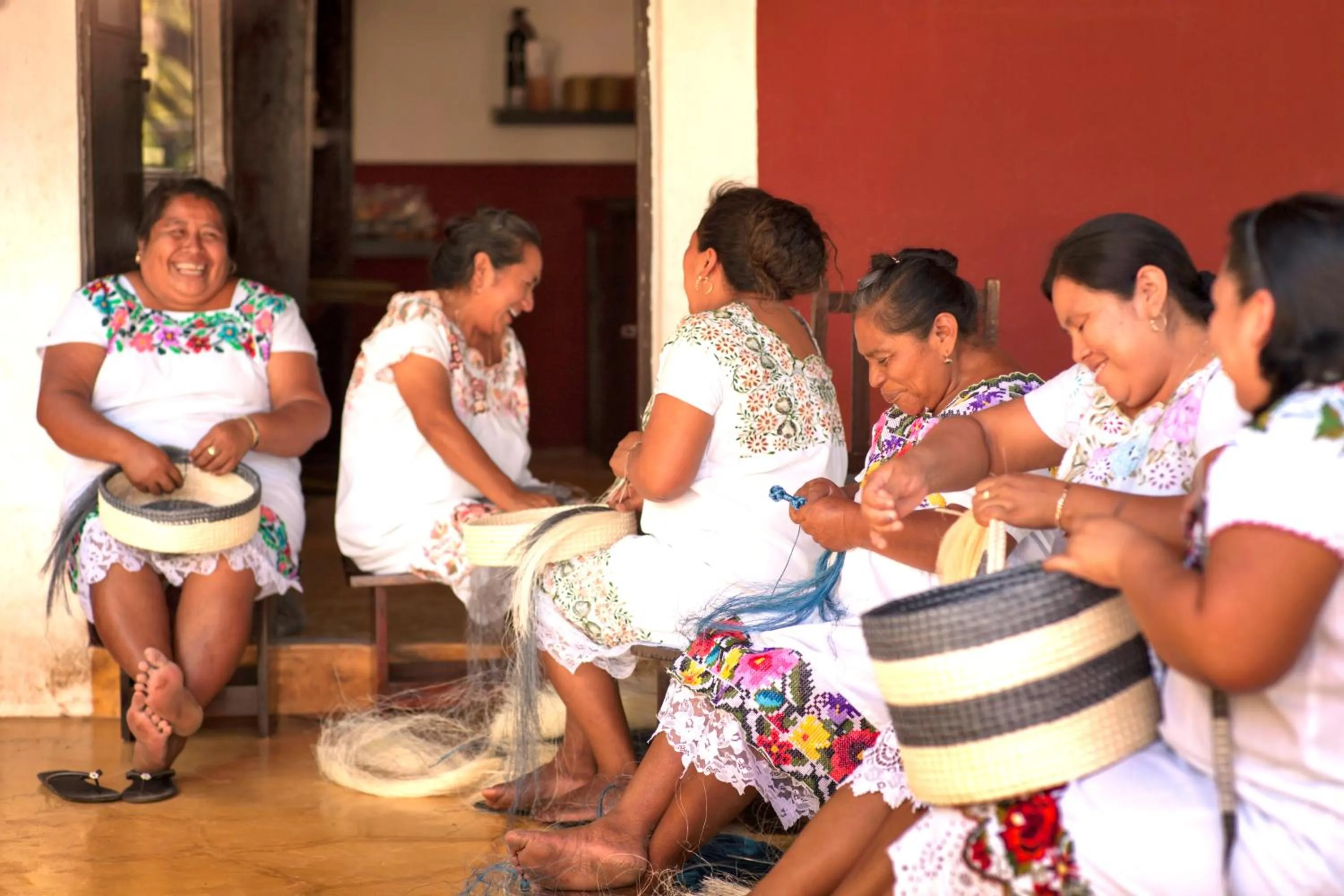 People in Hacienda Santa Rosa de Lima