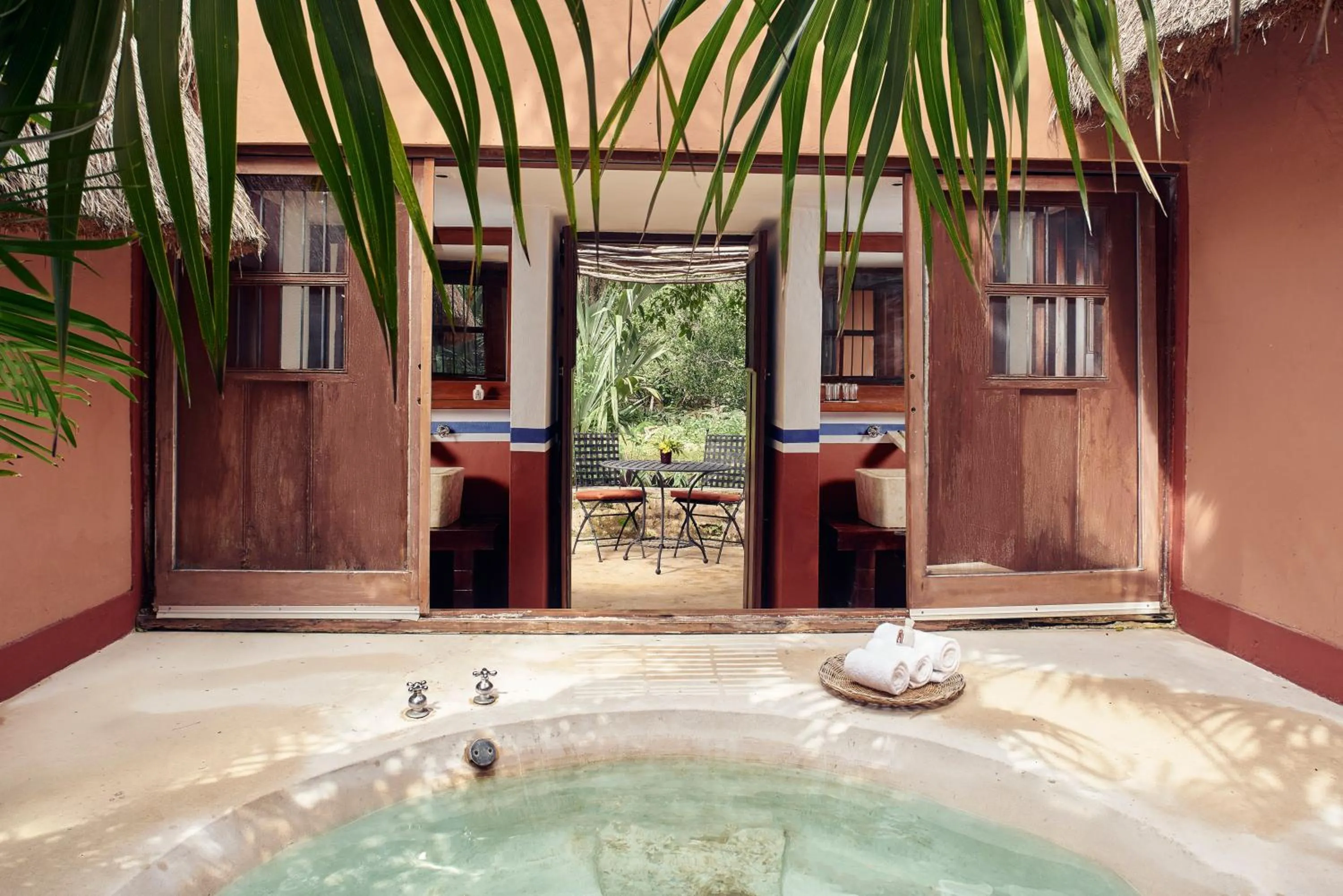 Garden in Hacienda Santa Rosa de Lima