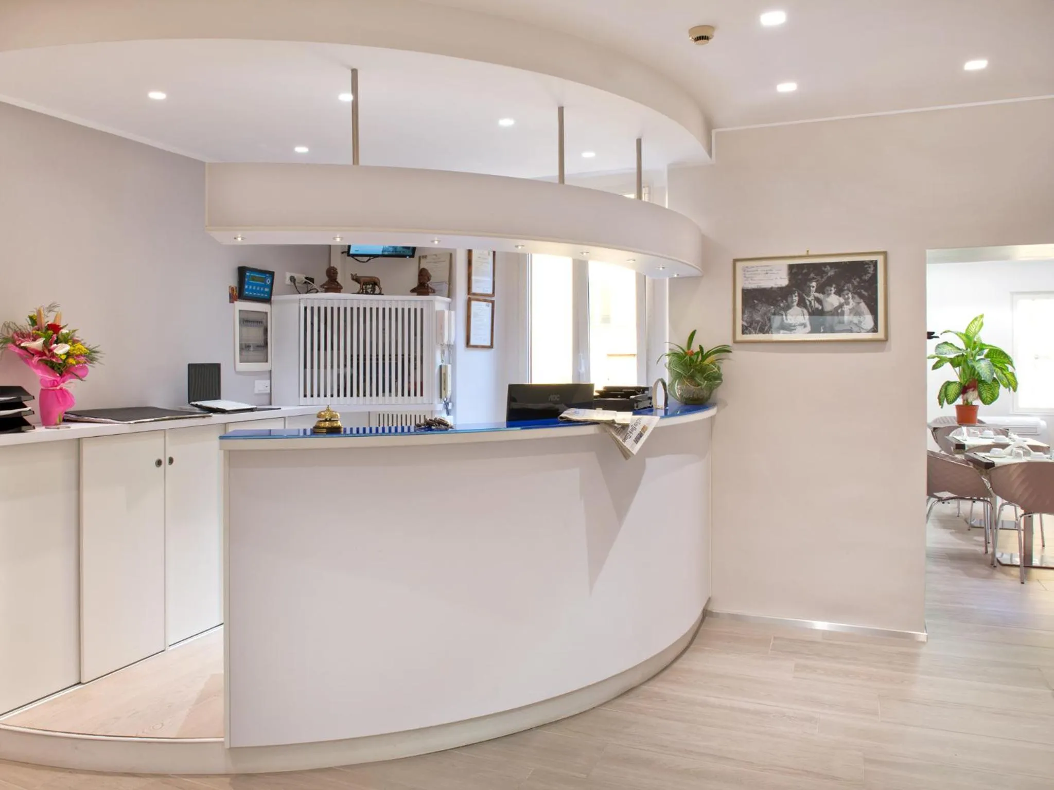 Lobby or reception in Albergo Marechiaro