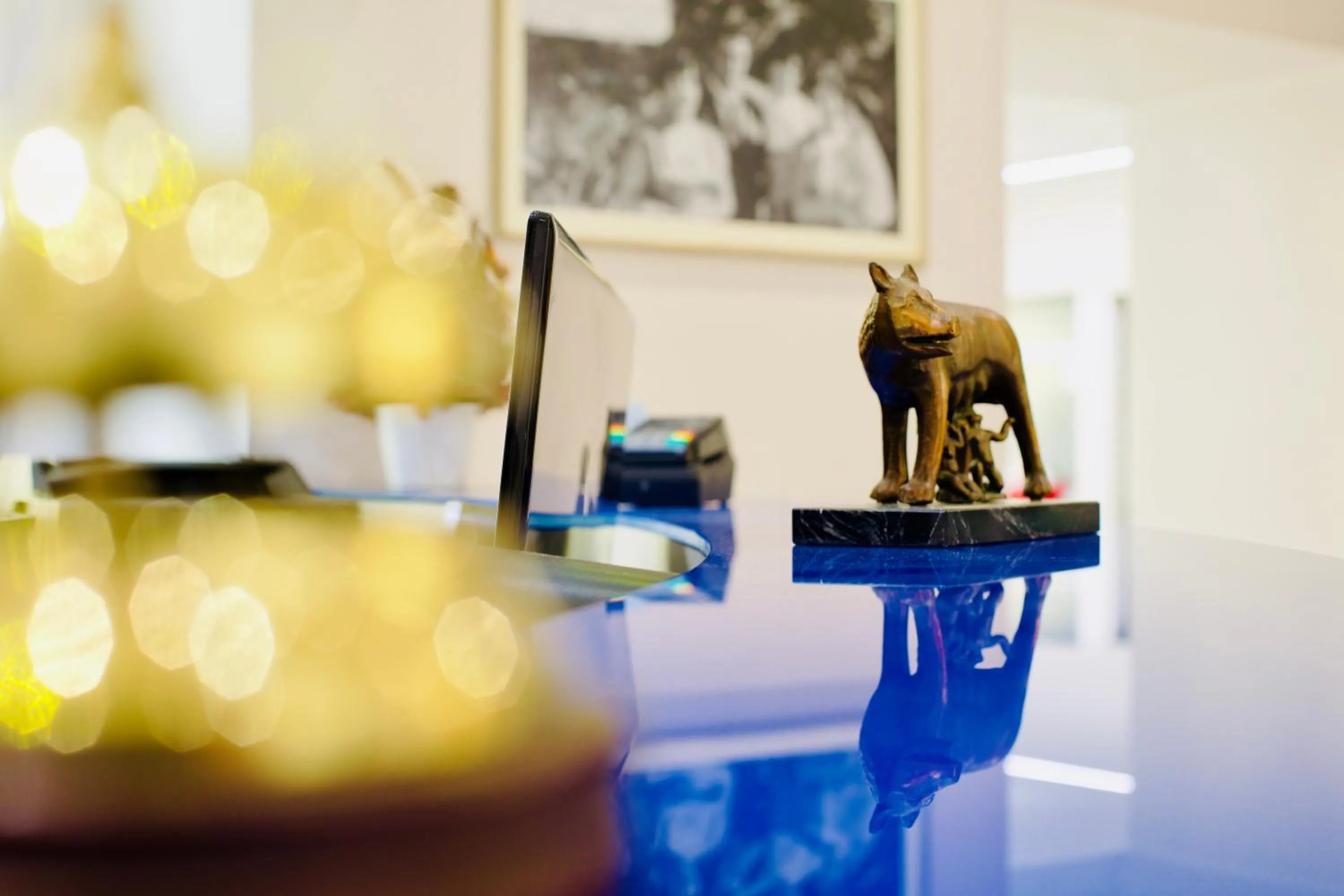 Lobby or reception in Albergo Marechiaro