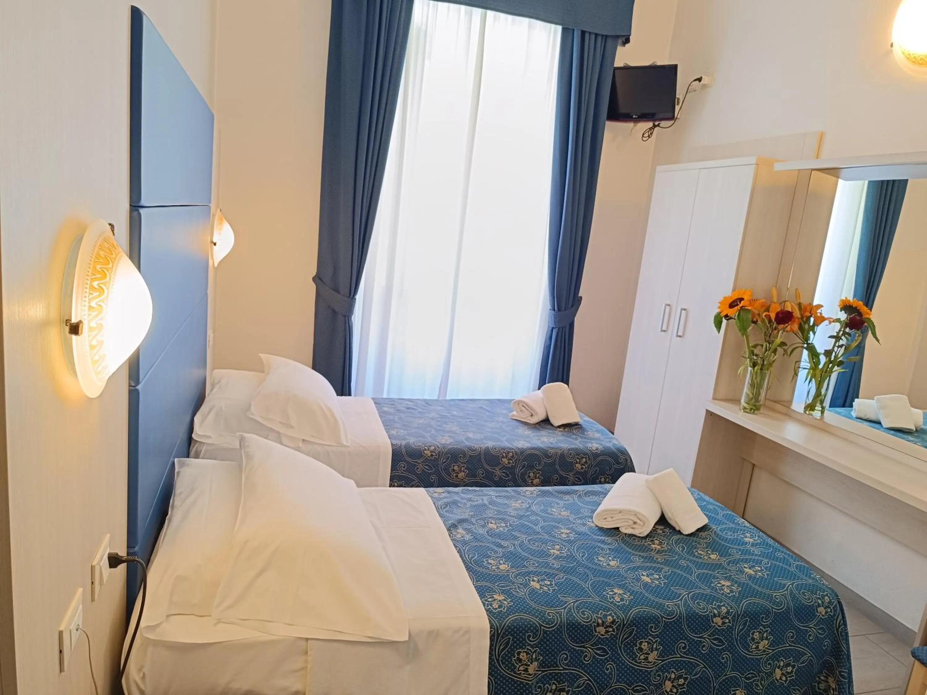 Bed in Albergo Marechiaro