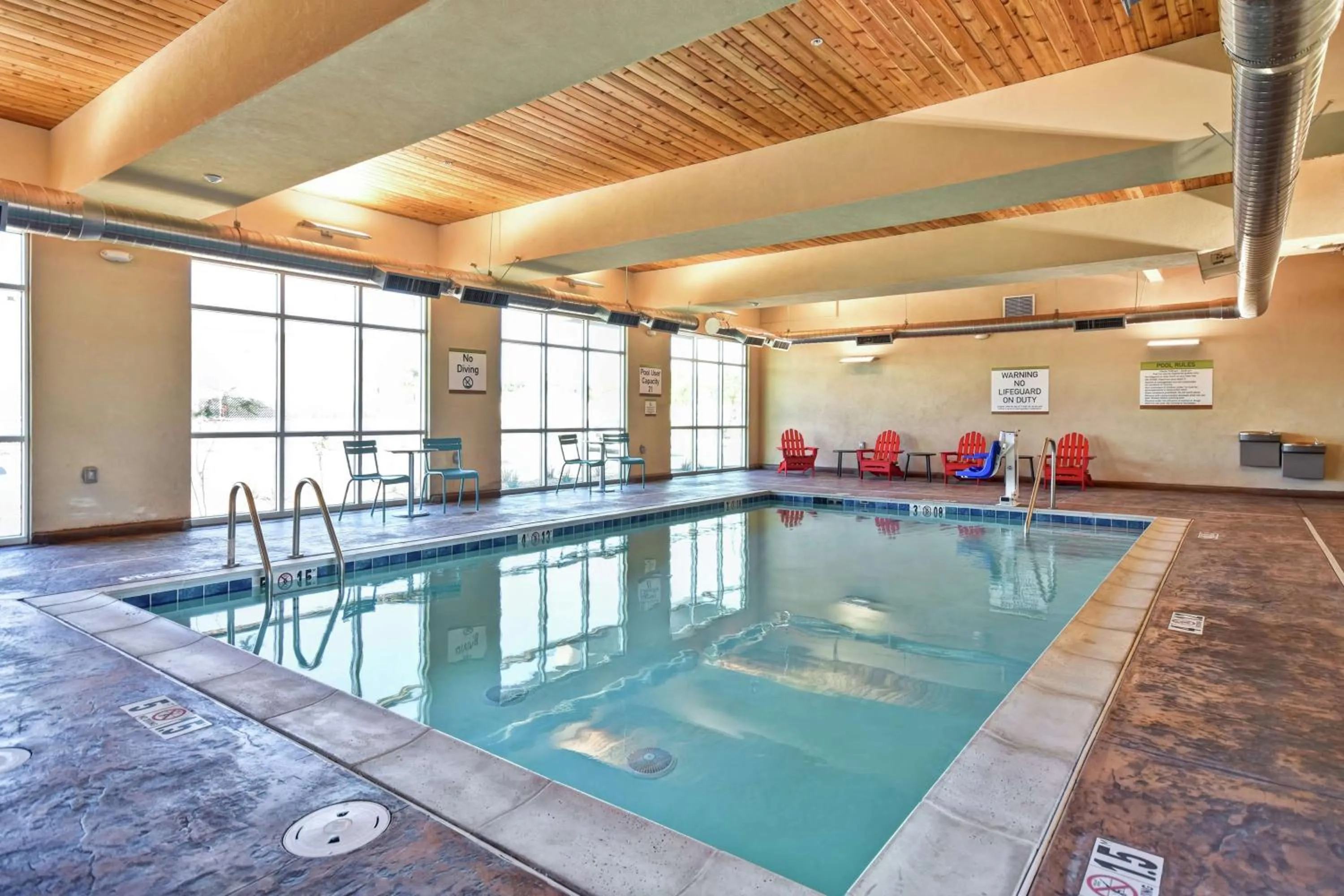 Pool view in Home2 Suites by Hilton Victorville