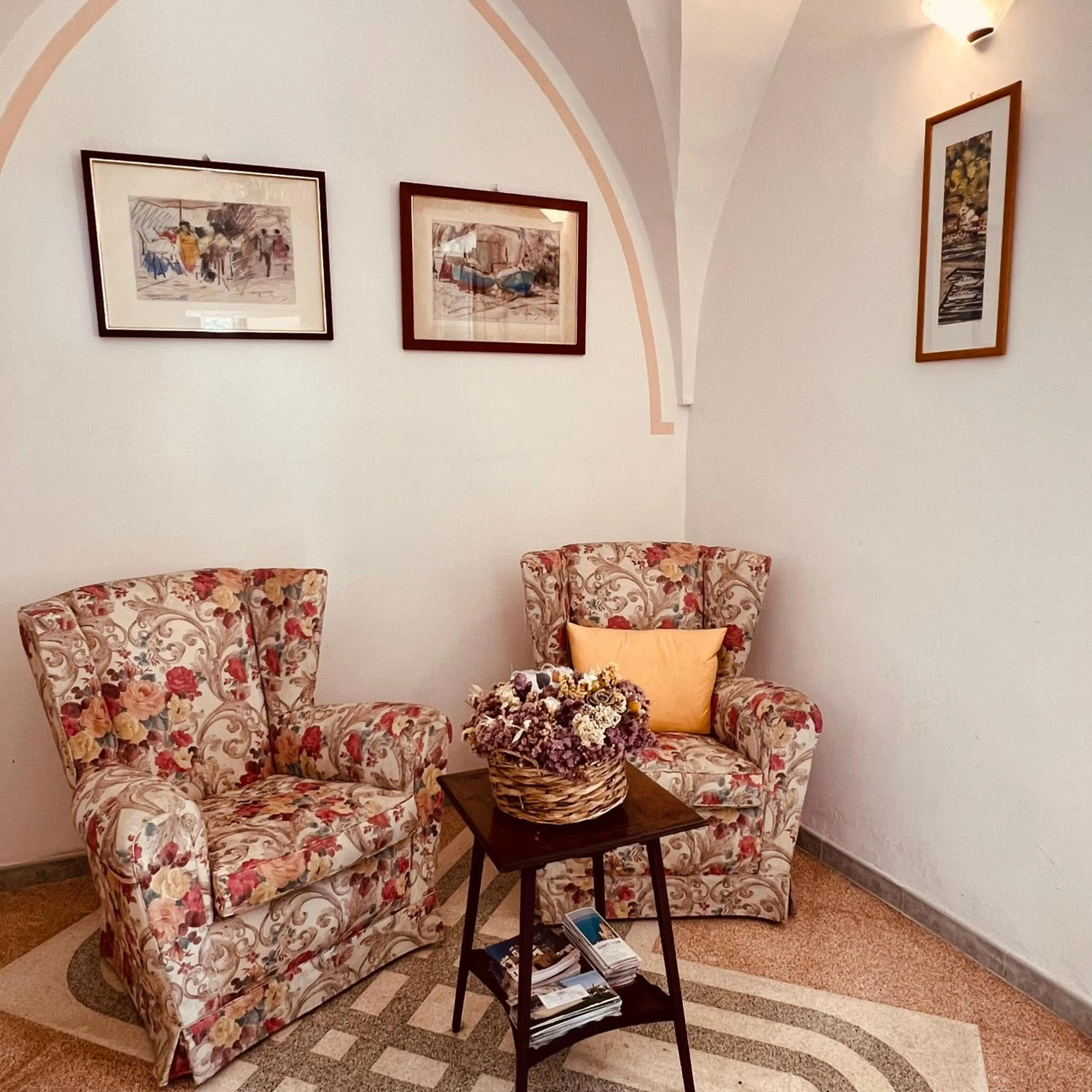 Living room in Villa Raffaella
