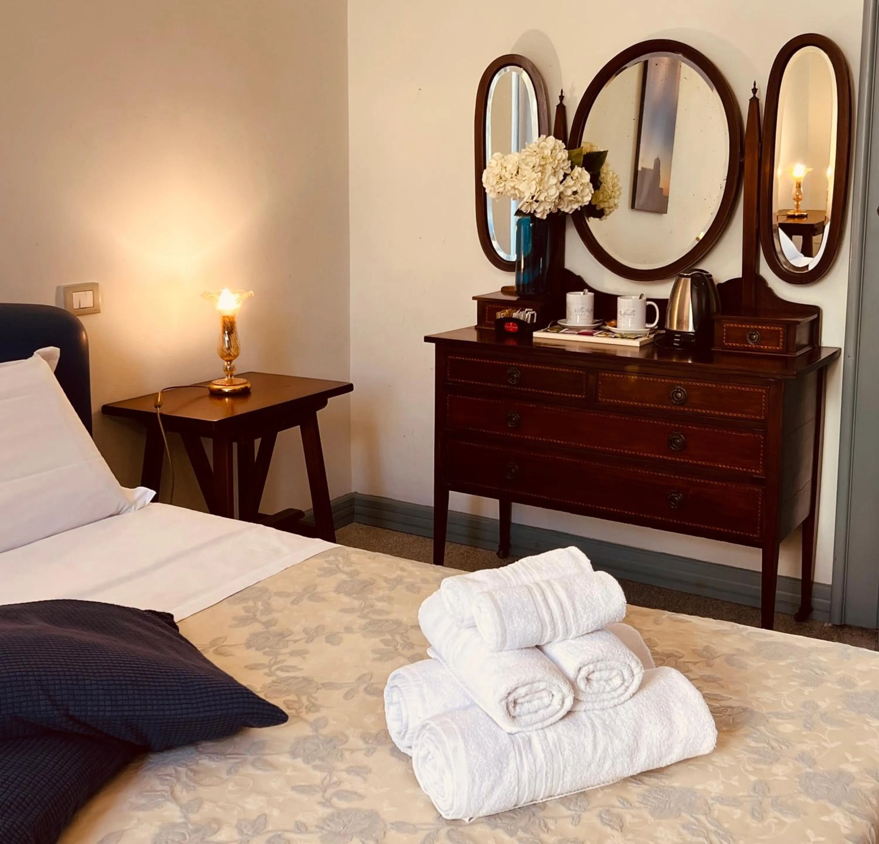 Bed in Villa Raffaella