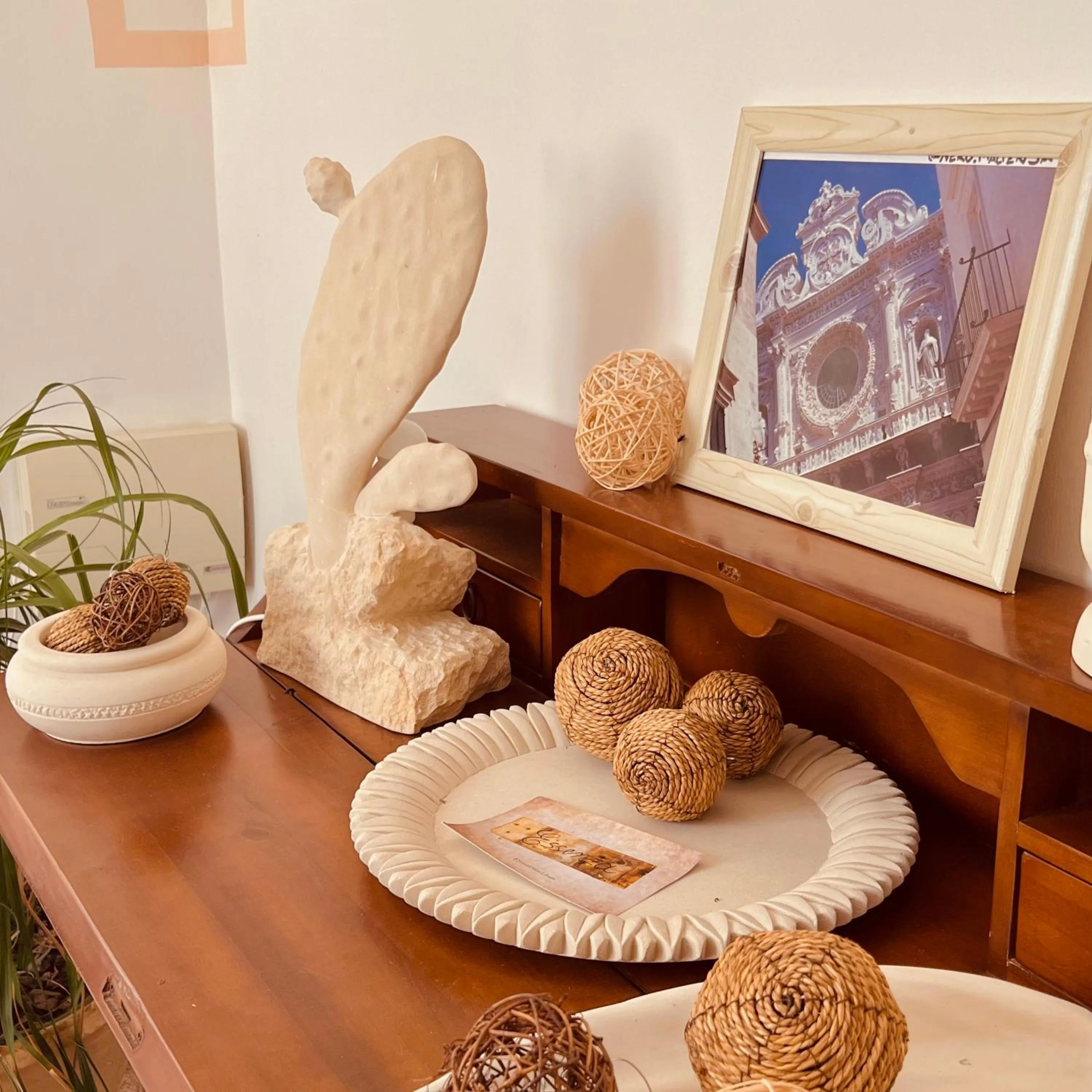 Decorative detail in Villa Raffaella