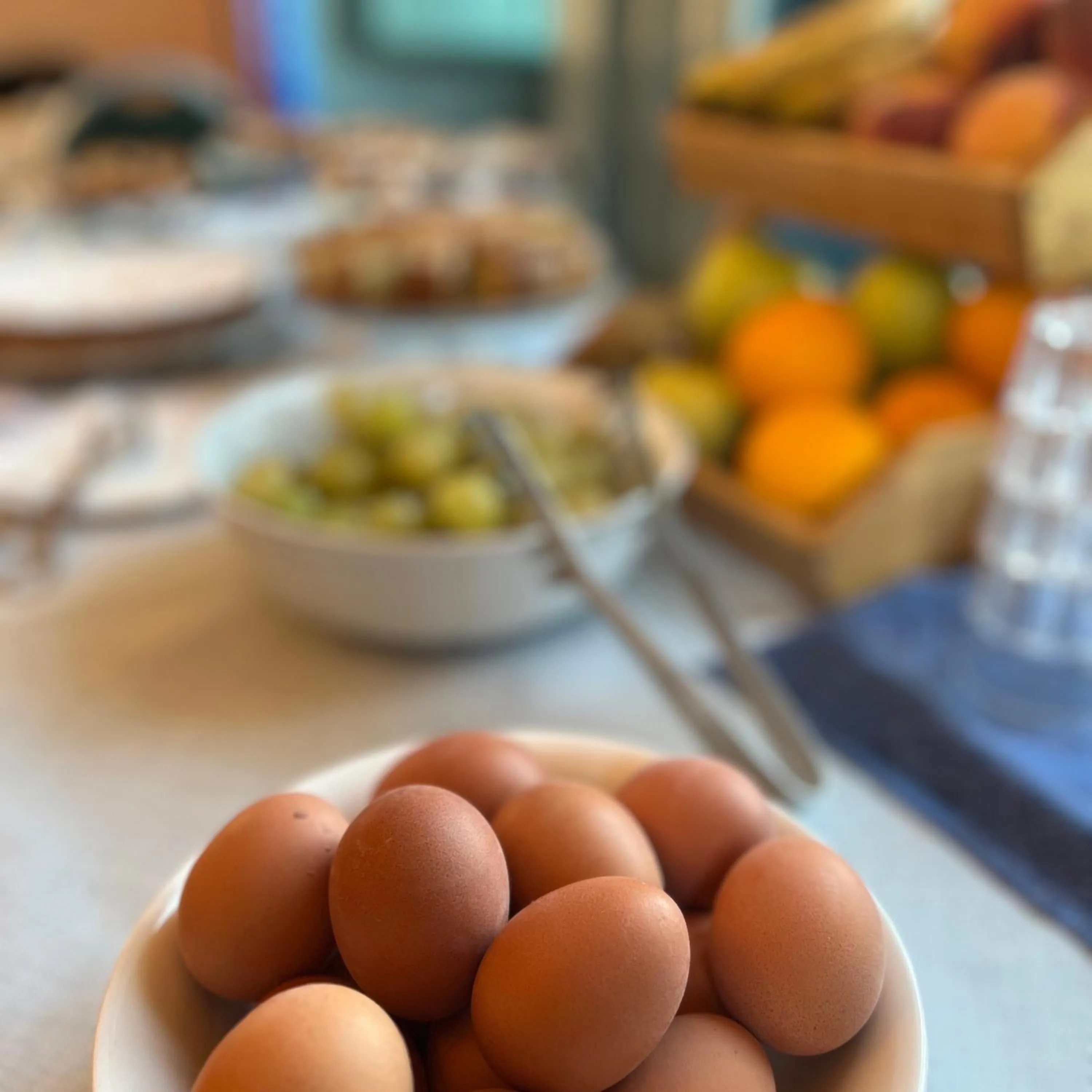 Food and drinks in Villa Raffaella