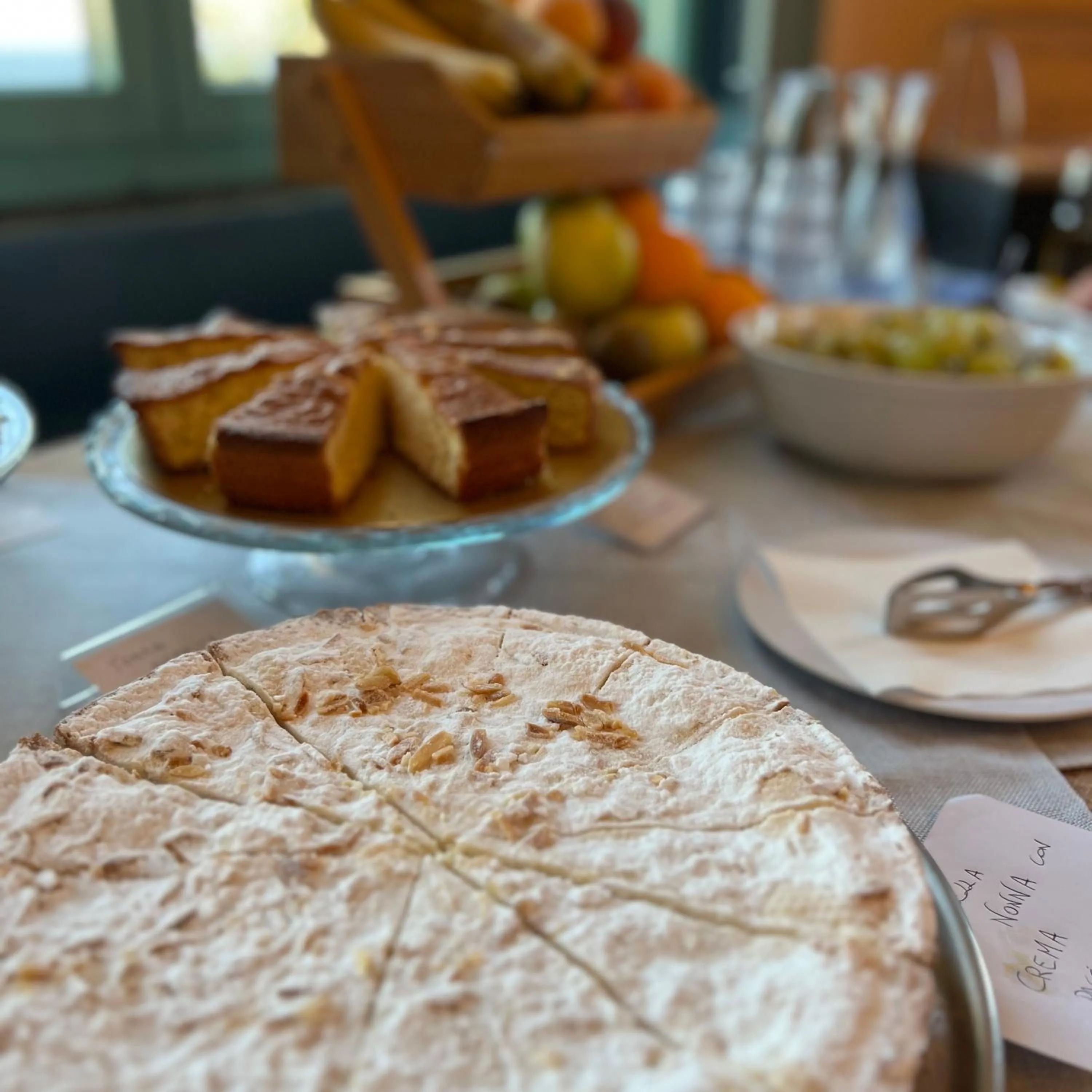 Food in Villa Raffaella