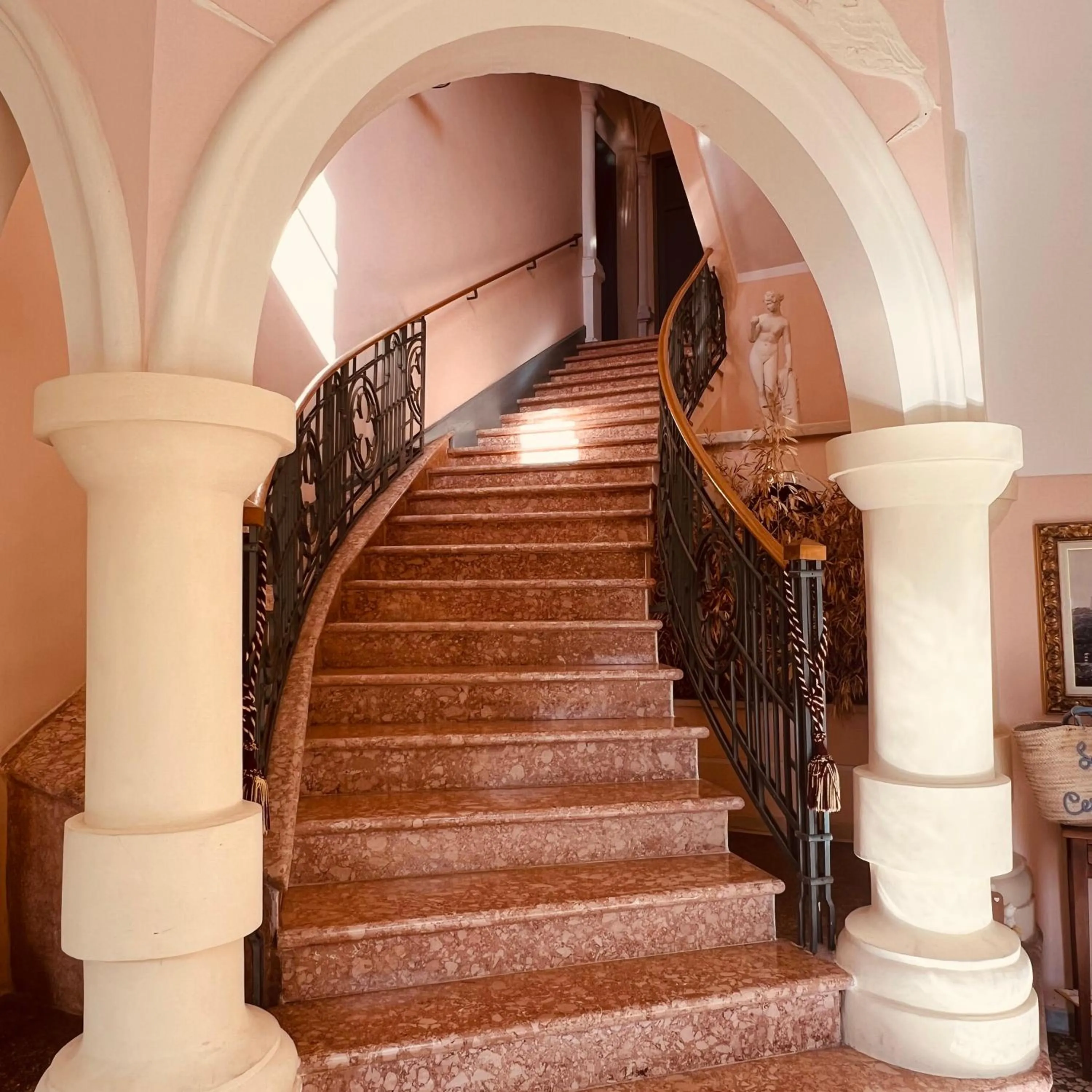 Lobby or reception in Villa Raffaella