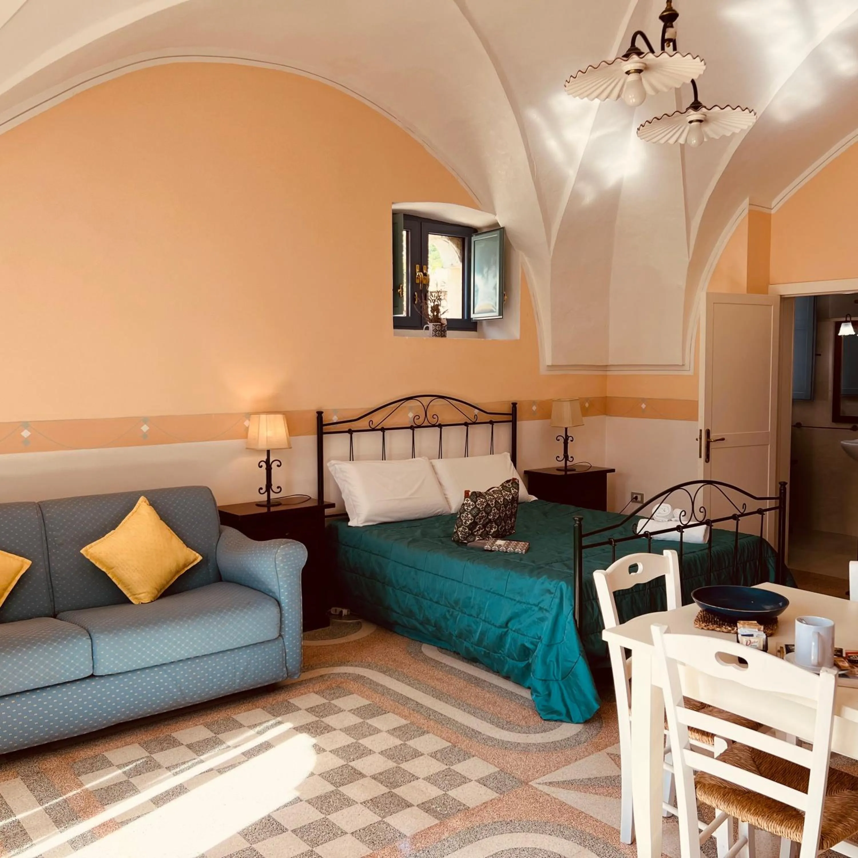 Bed in Villa Raffaella