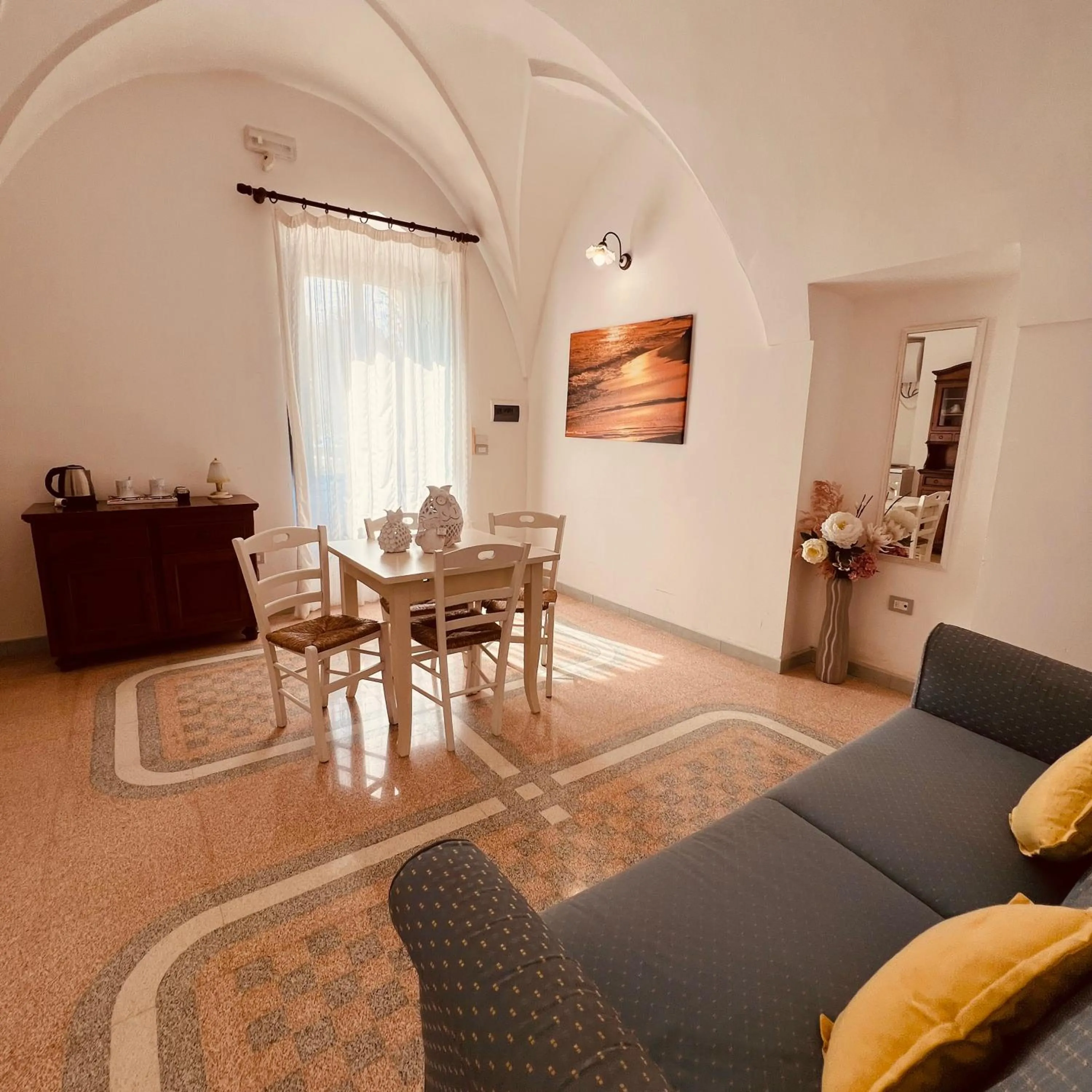 Living room in Villa Raffaella