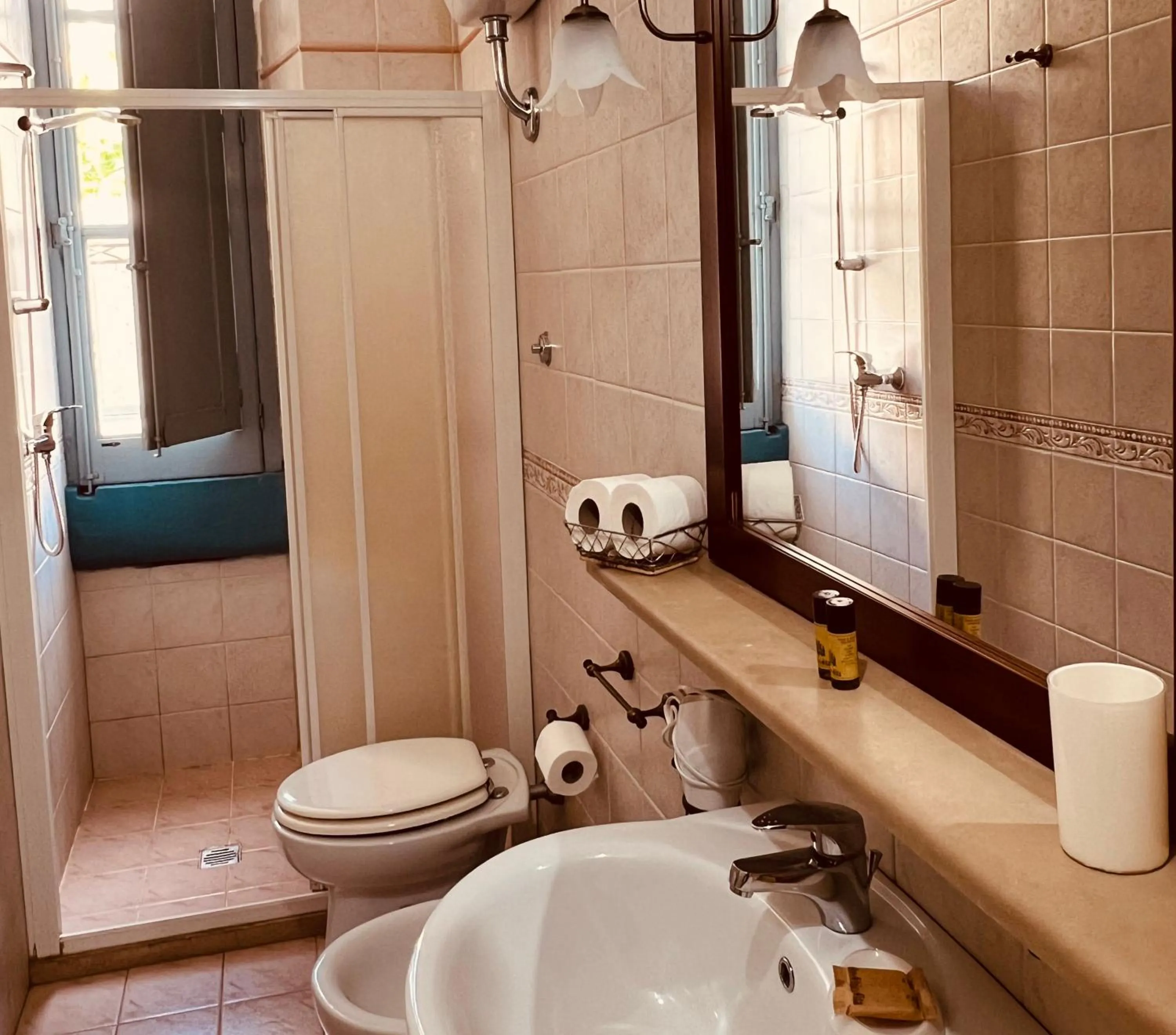 Shower in Villa Raffaella