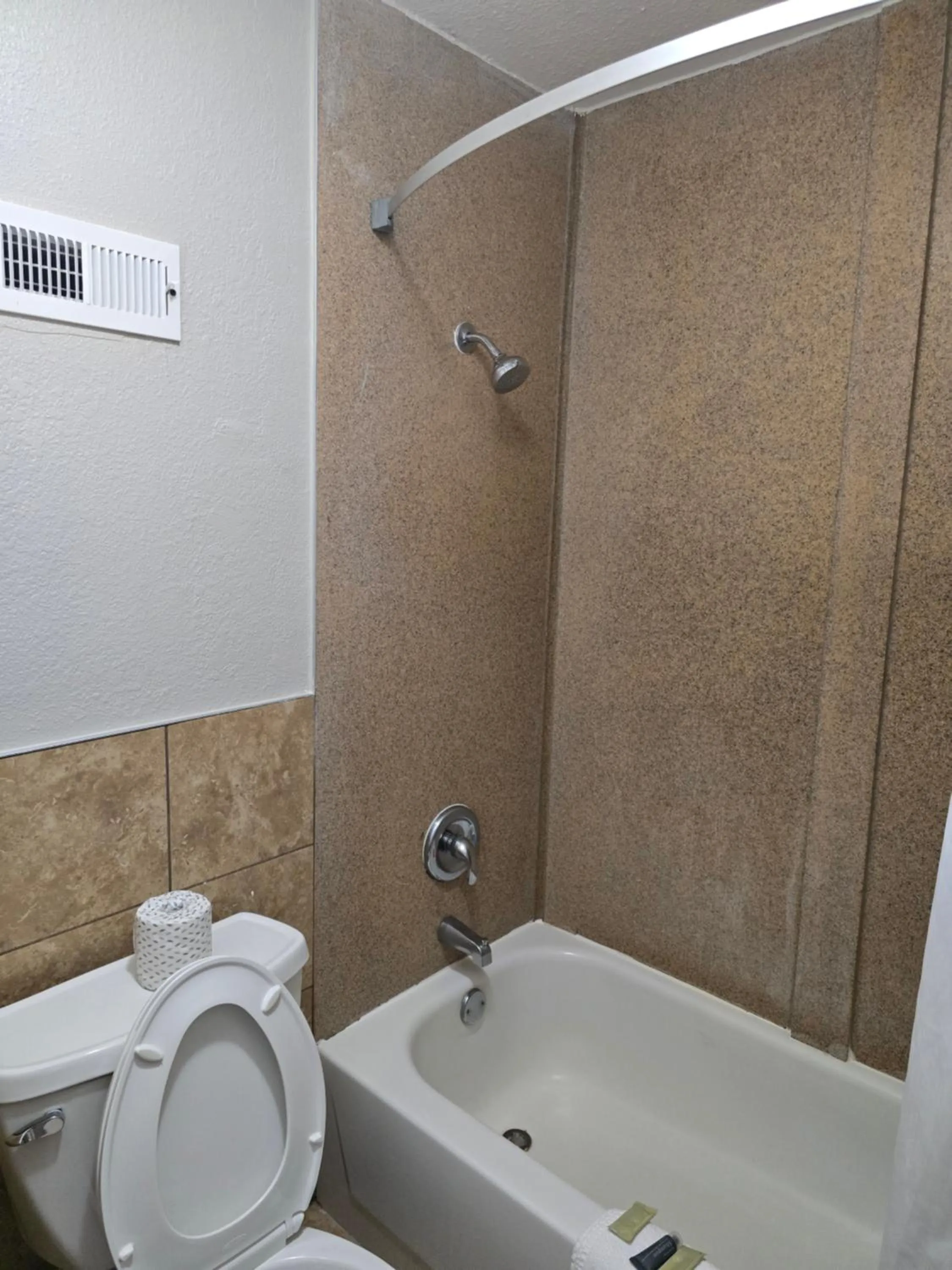 Bathroom in Days Inn by Wyndham Raleigh South