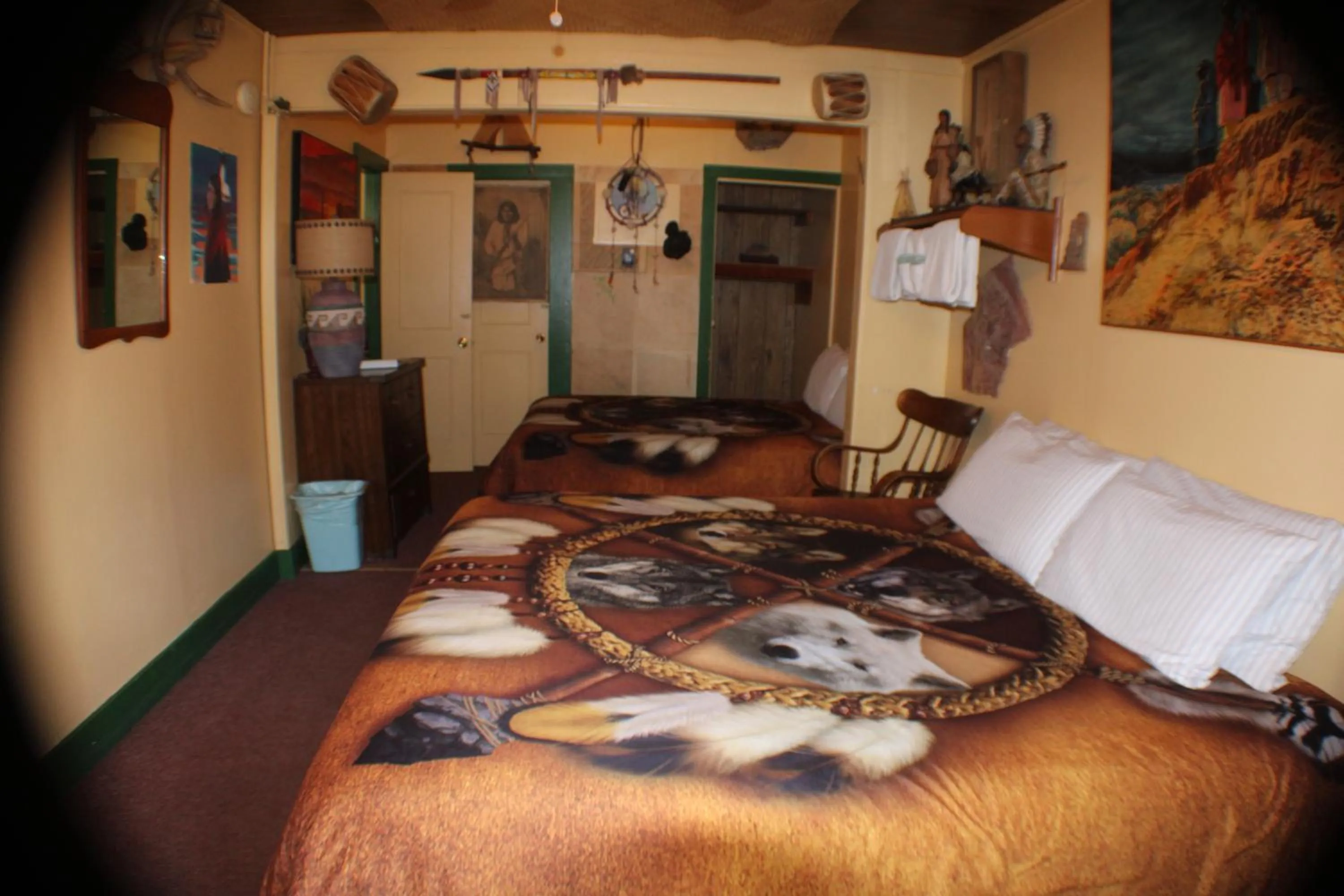 Bed in The Inn at Castle Rock