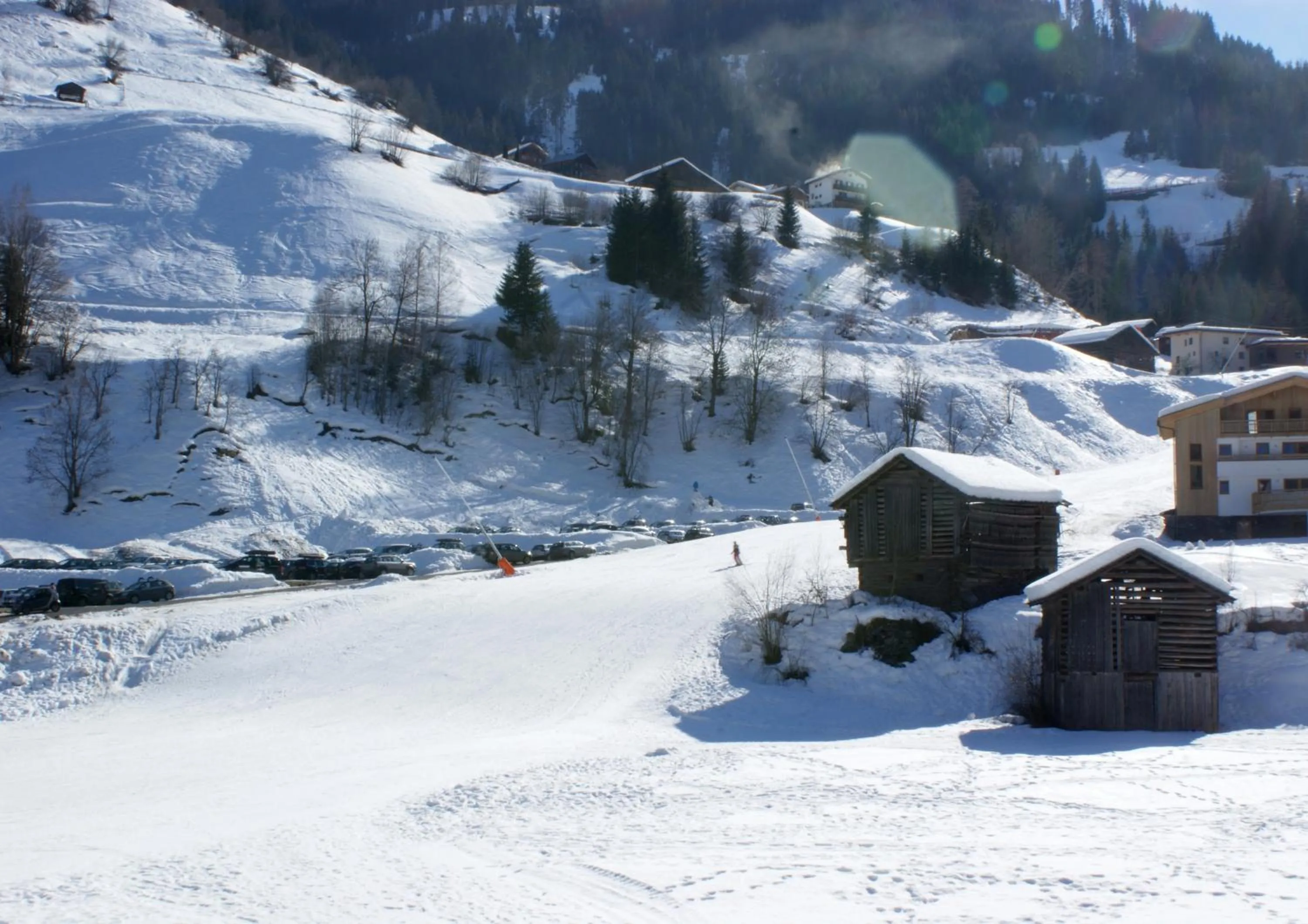 Natural landscape in Sportapart Garni Mallaun