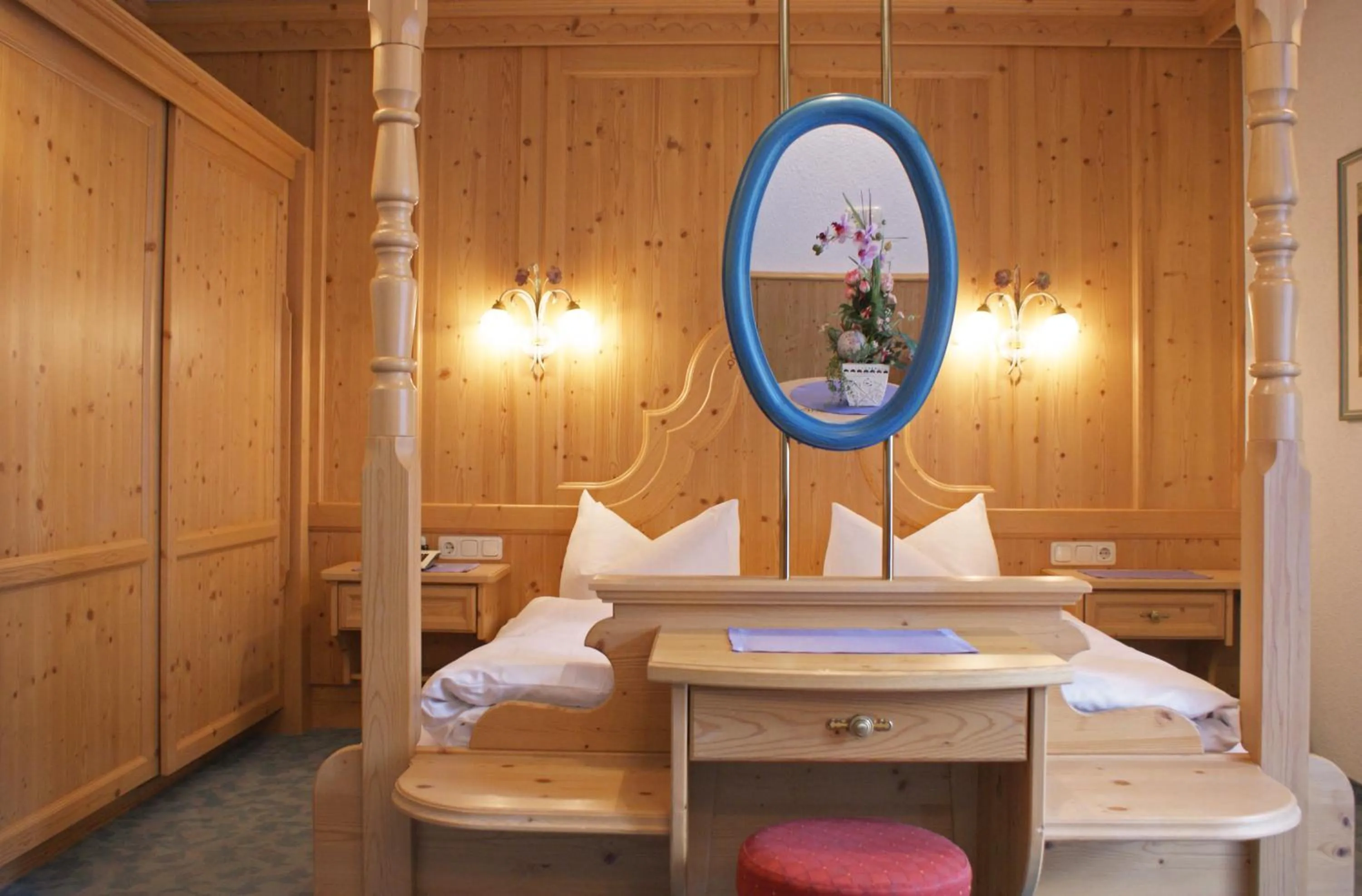 Bed in Sportapart Garni Mallaun