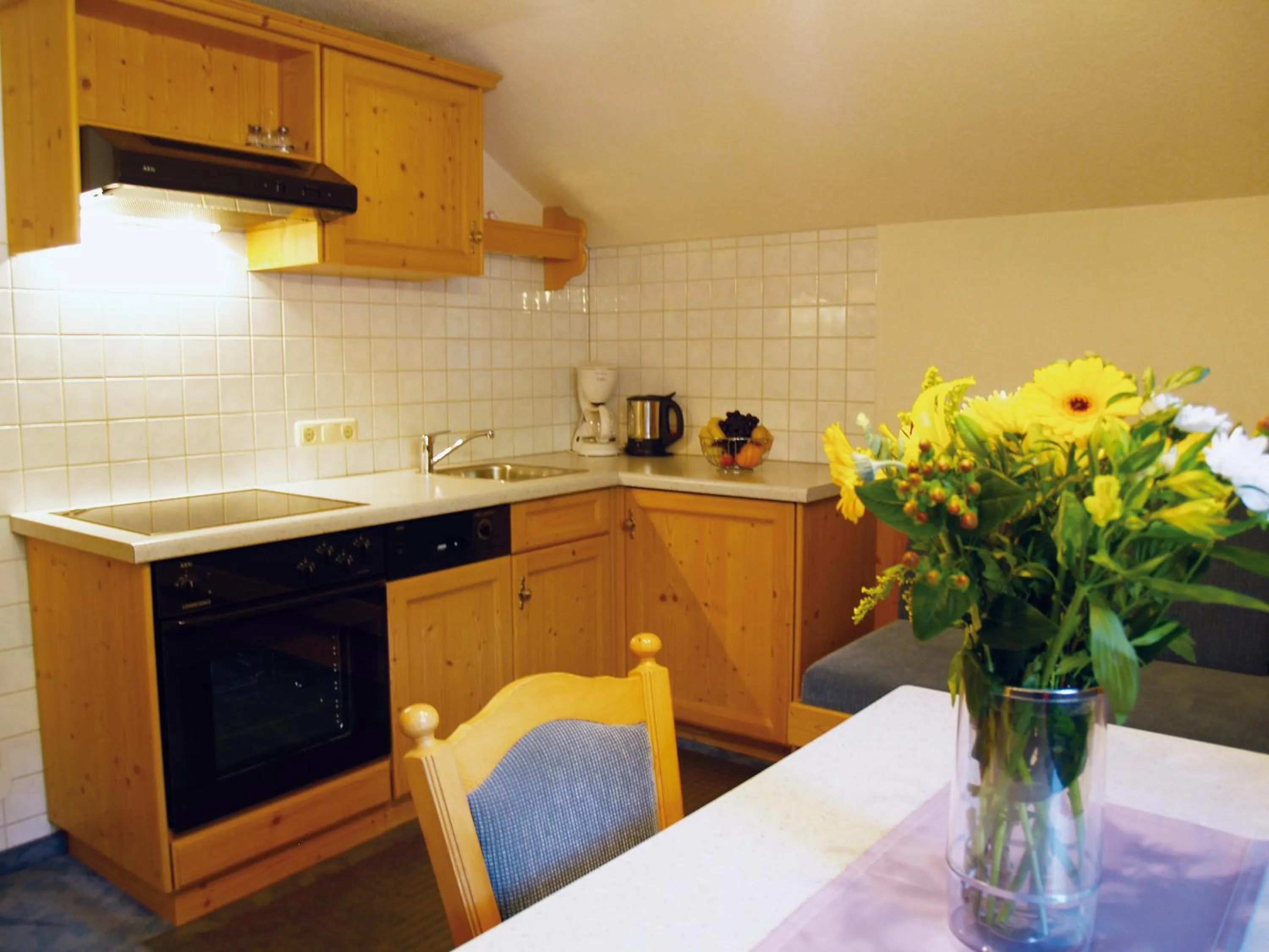 Kitchen or kitchenette in Sportapart Garni Mallaun