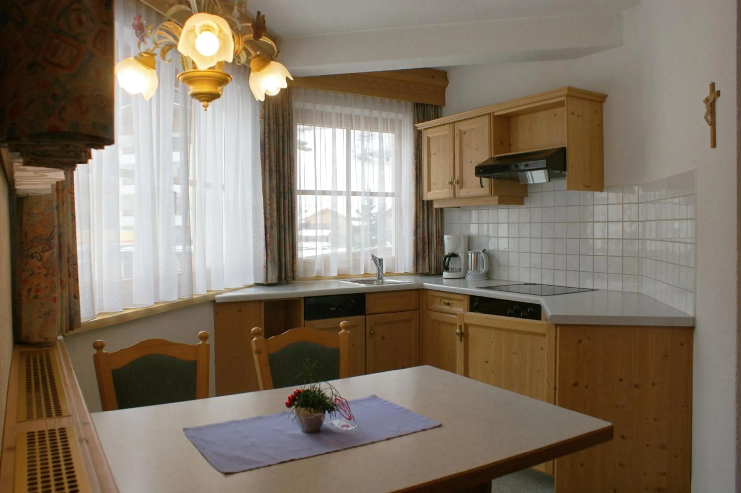 Kitchen or kitchenette in Sportapart Garni Mallaun
