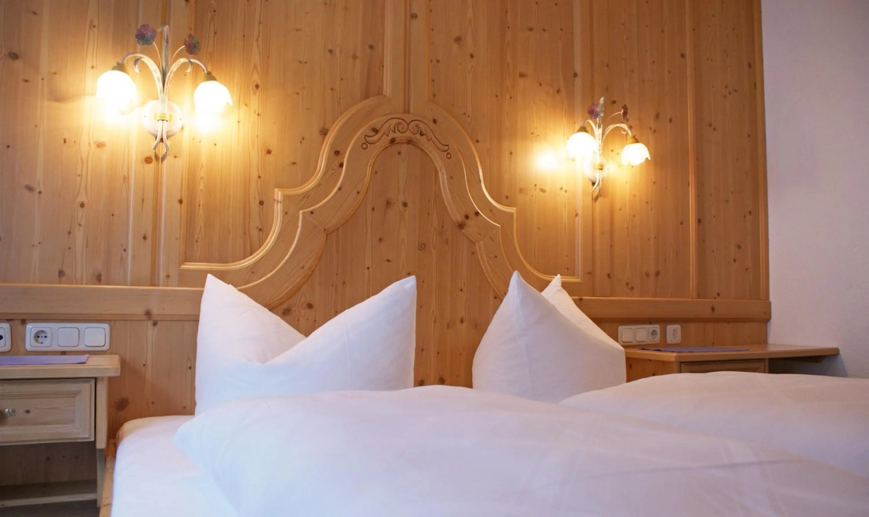 Bed in Sportapart Garni Mallaun