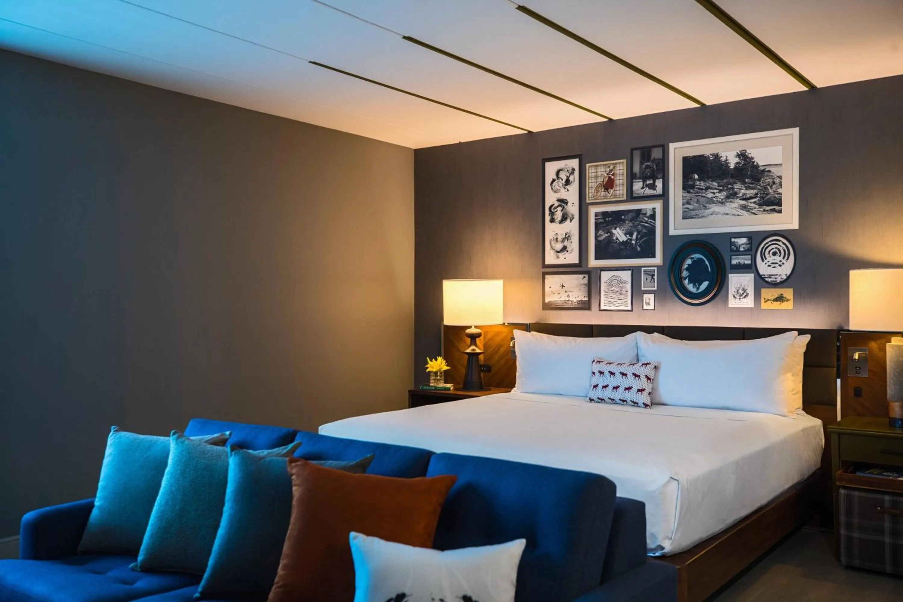 Photo of the whole room, Bed in Renaissance Minneapolis Bloomington Hotel