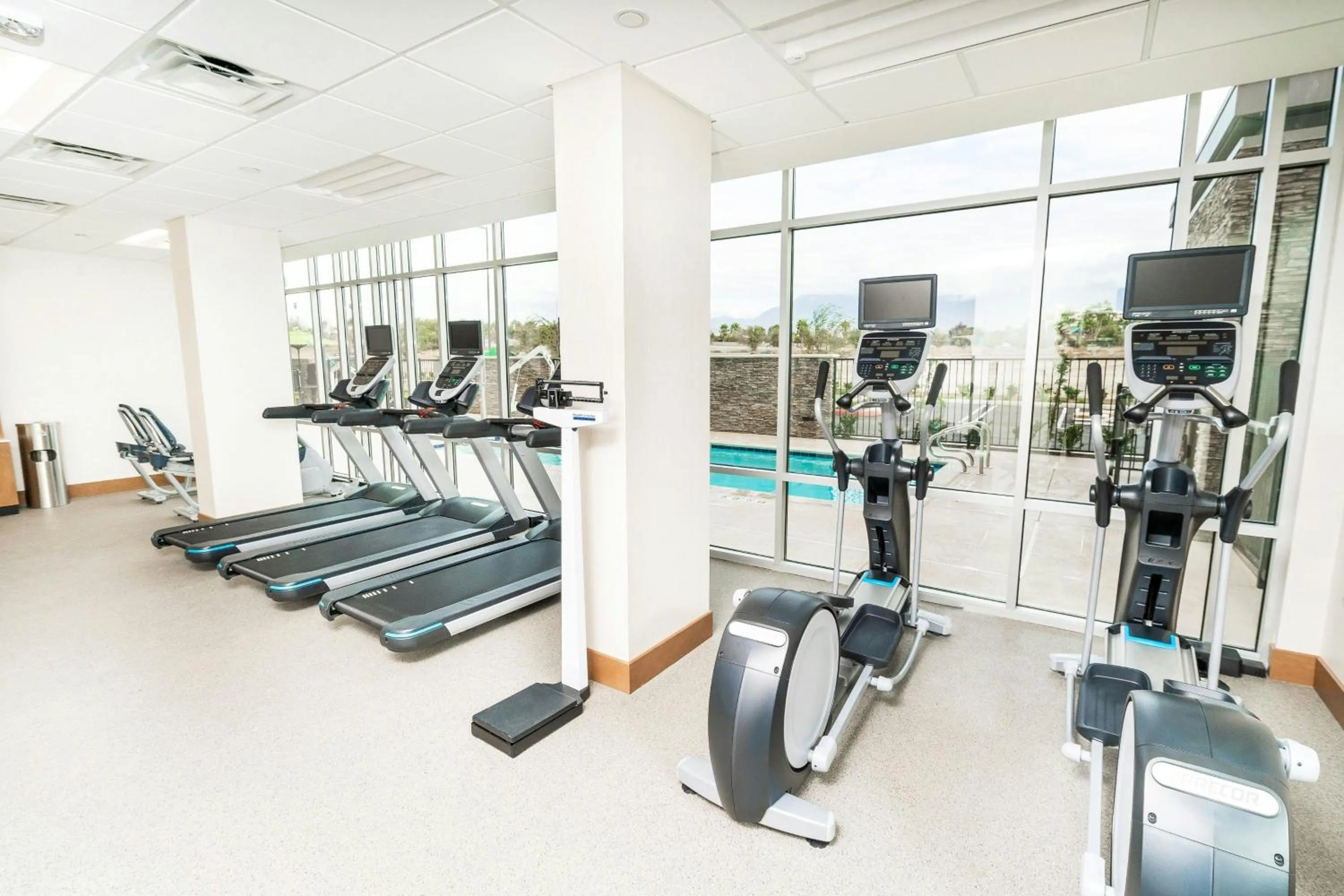 Fitness centre/facilities in SpringHill Suites by Marriott Ontario Airport/Rancho Cucamonga