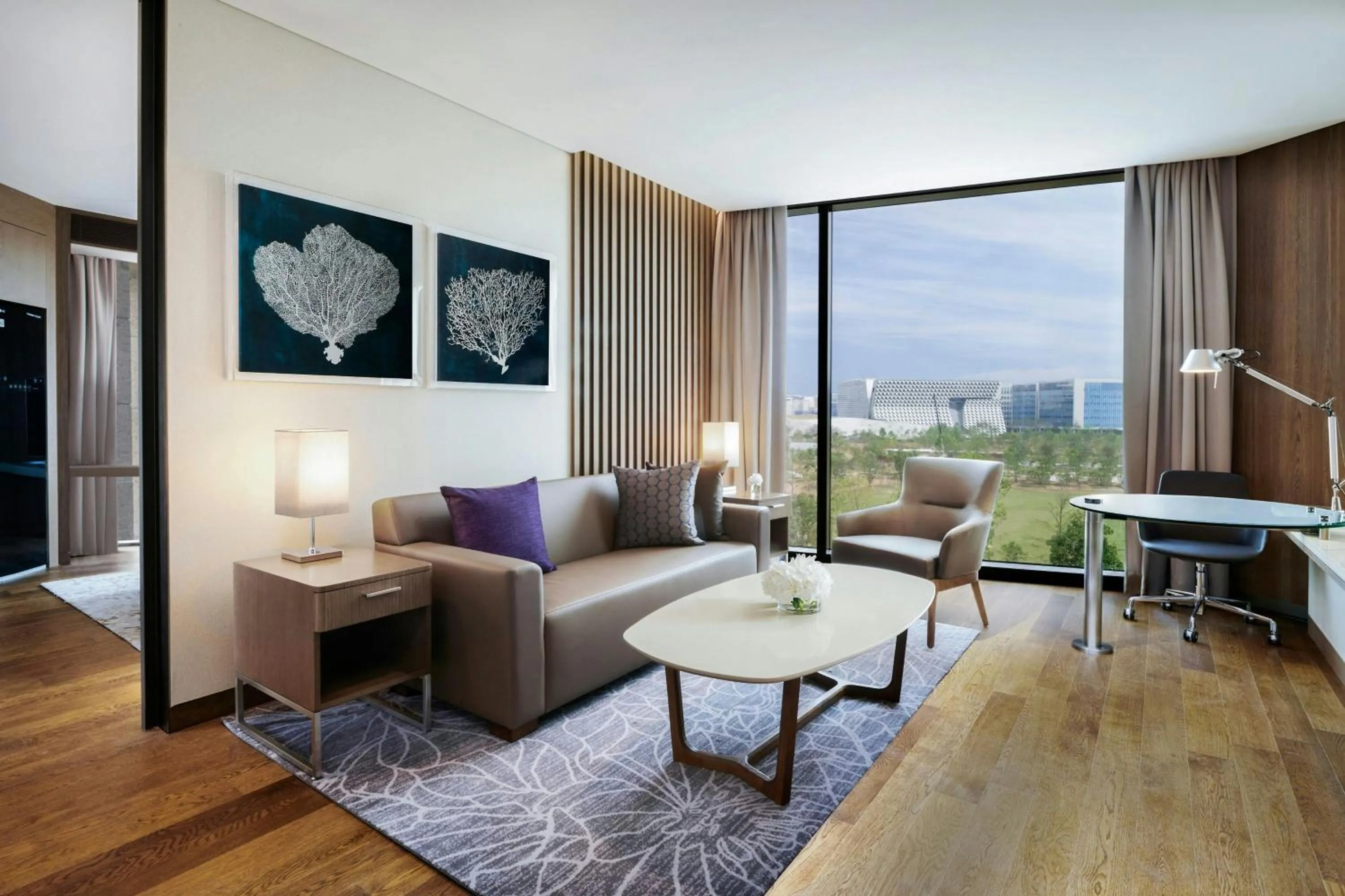 Living room in Courtyard by Marriott Seoul Botanic Park