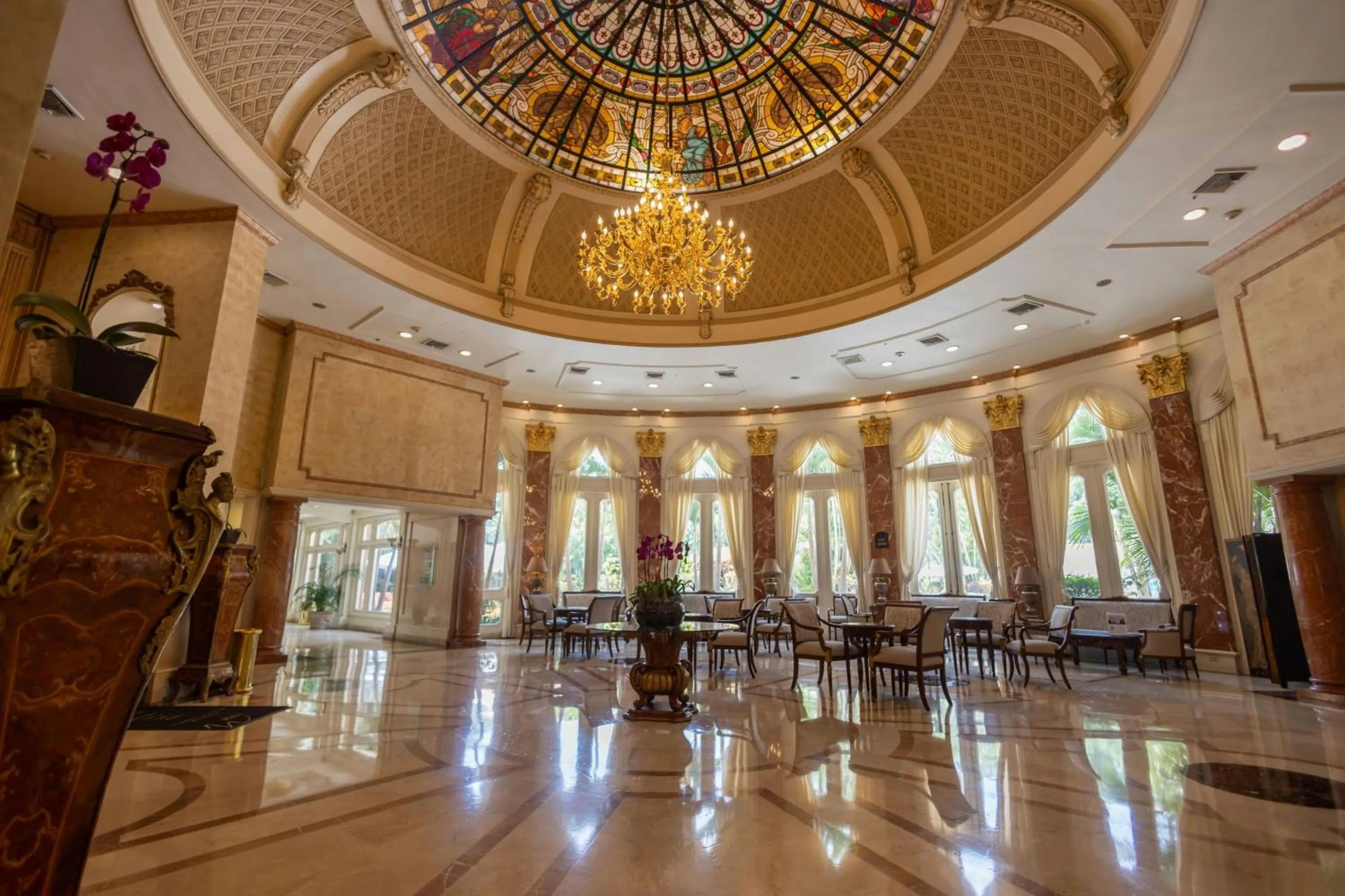 Lobby or reception in The Westin Camino Real, Guatemala