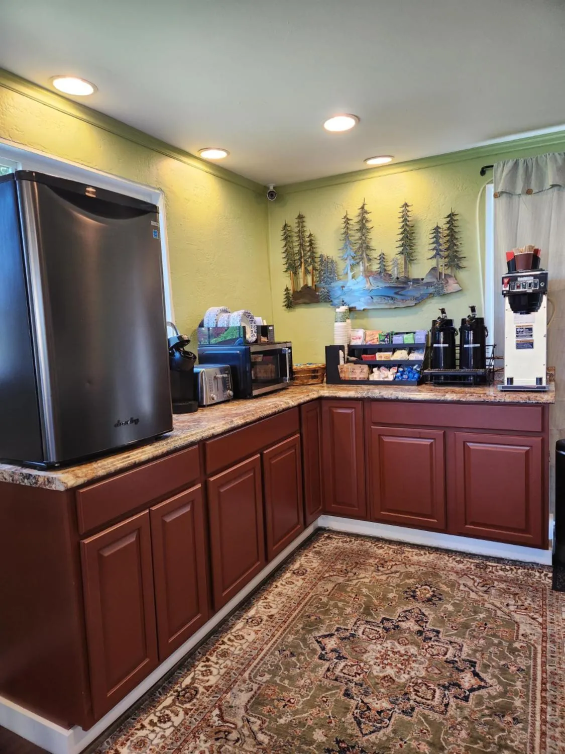 Lobby or reception in Village Inn